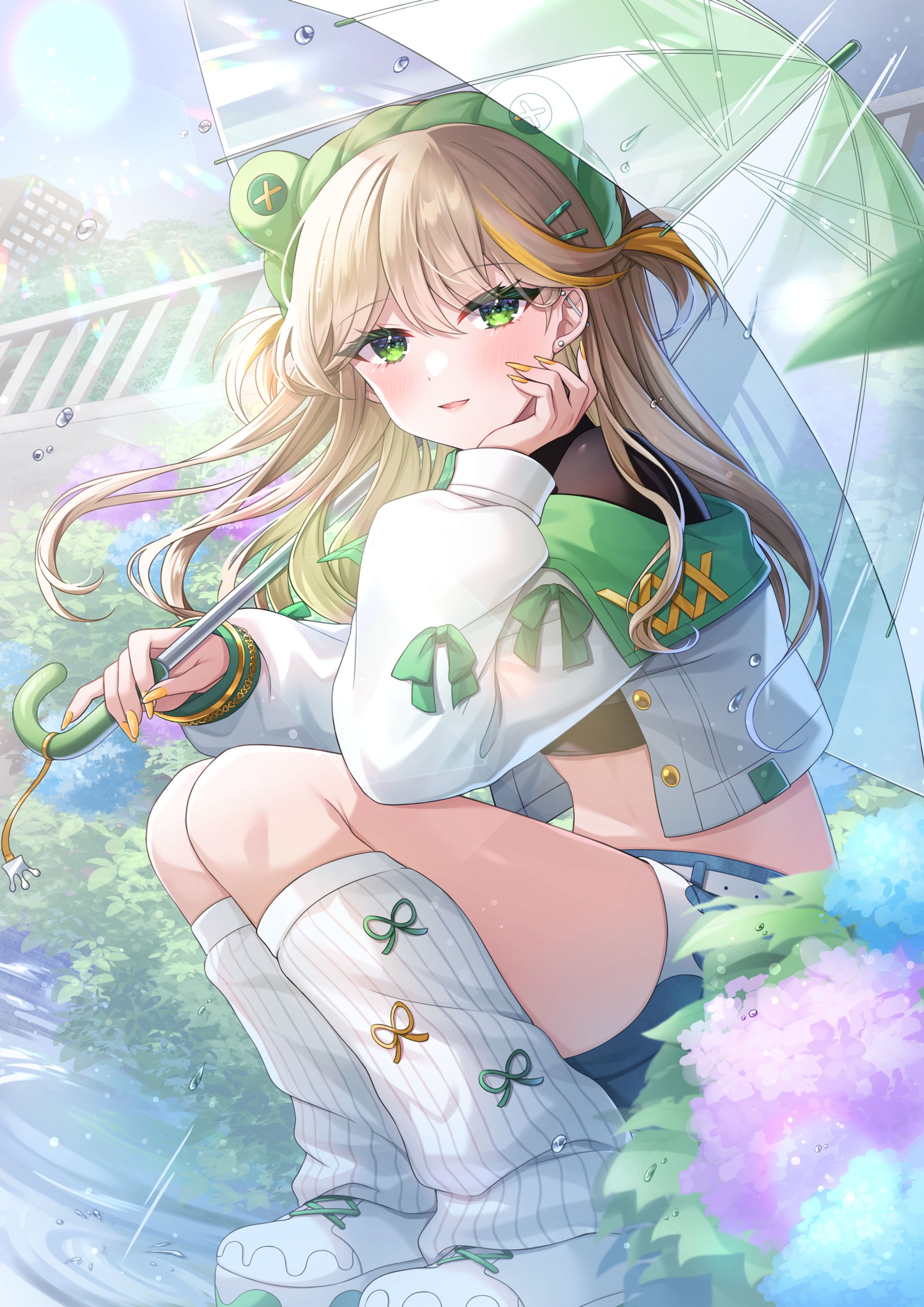 てらめたる学園│羽流ぴょこ様 誕生日イラスト-1