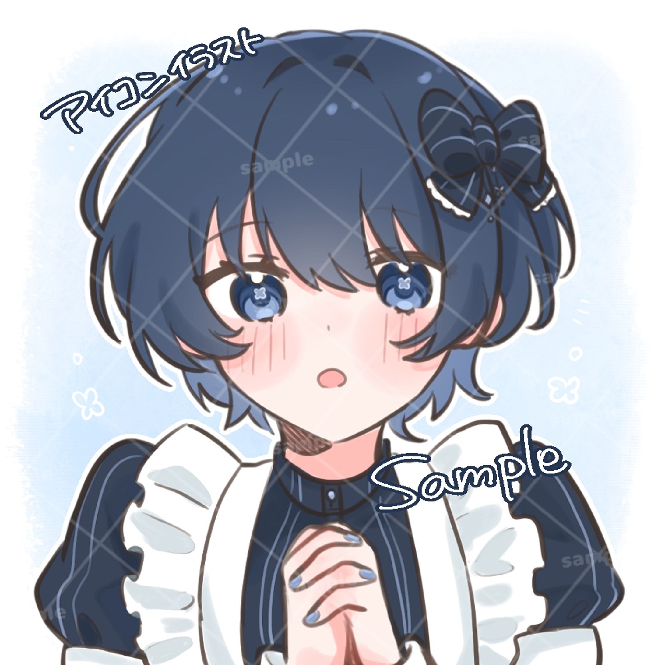 SNSアイコン用イラスト-1