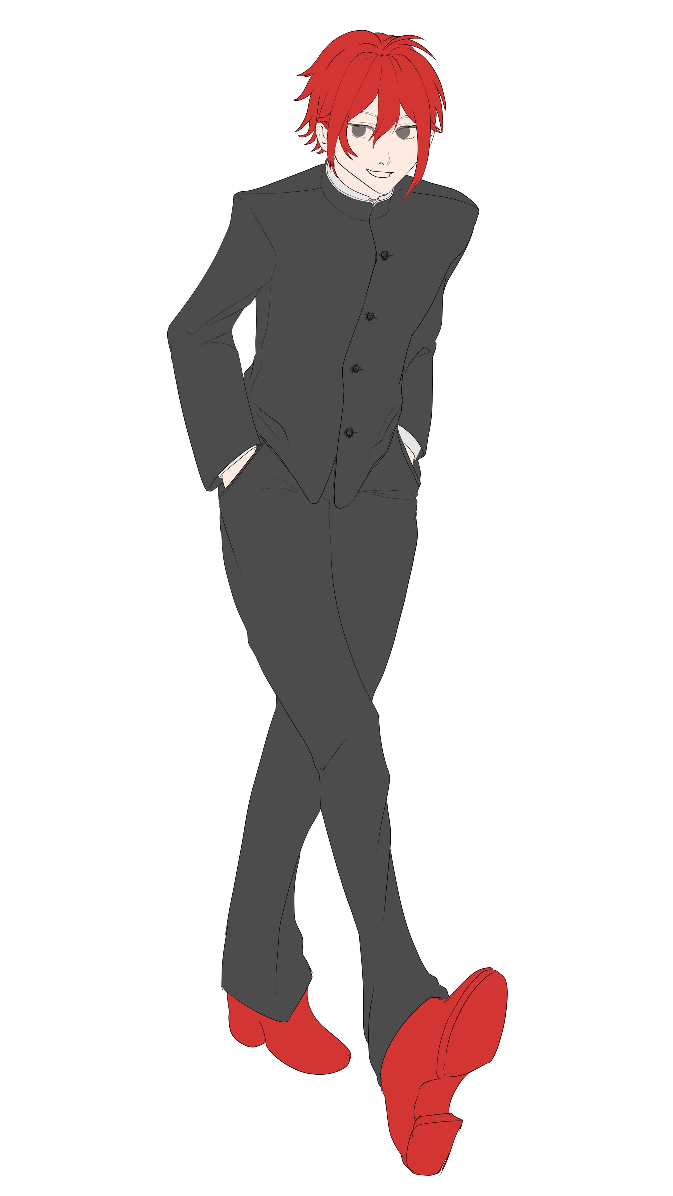 OCデザイン立ち絵ラフ-1