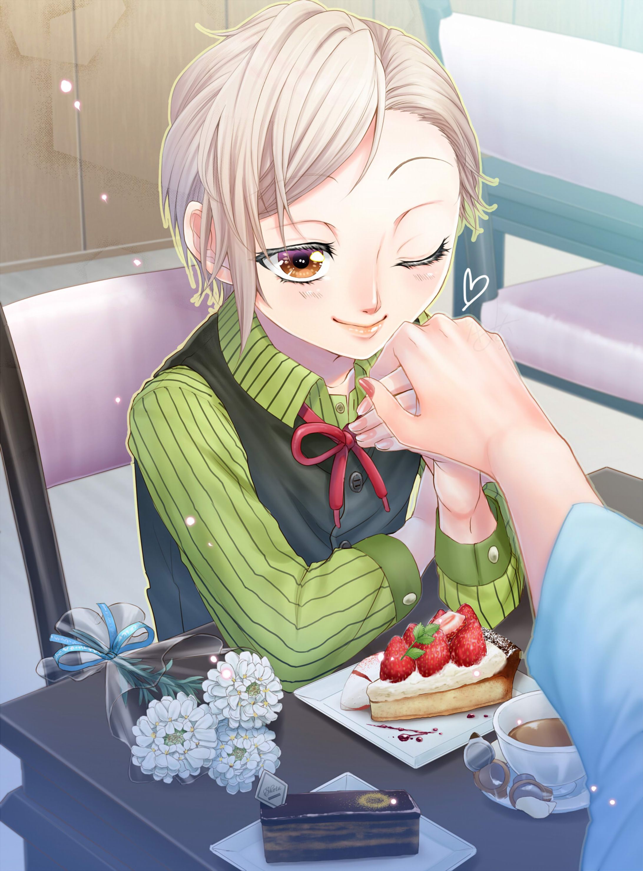 【創作】きみと甘い時間-1