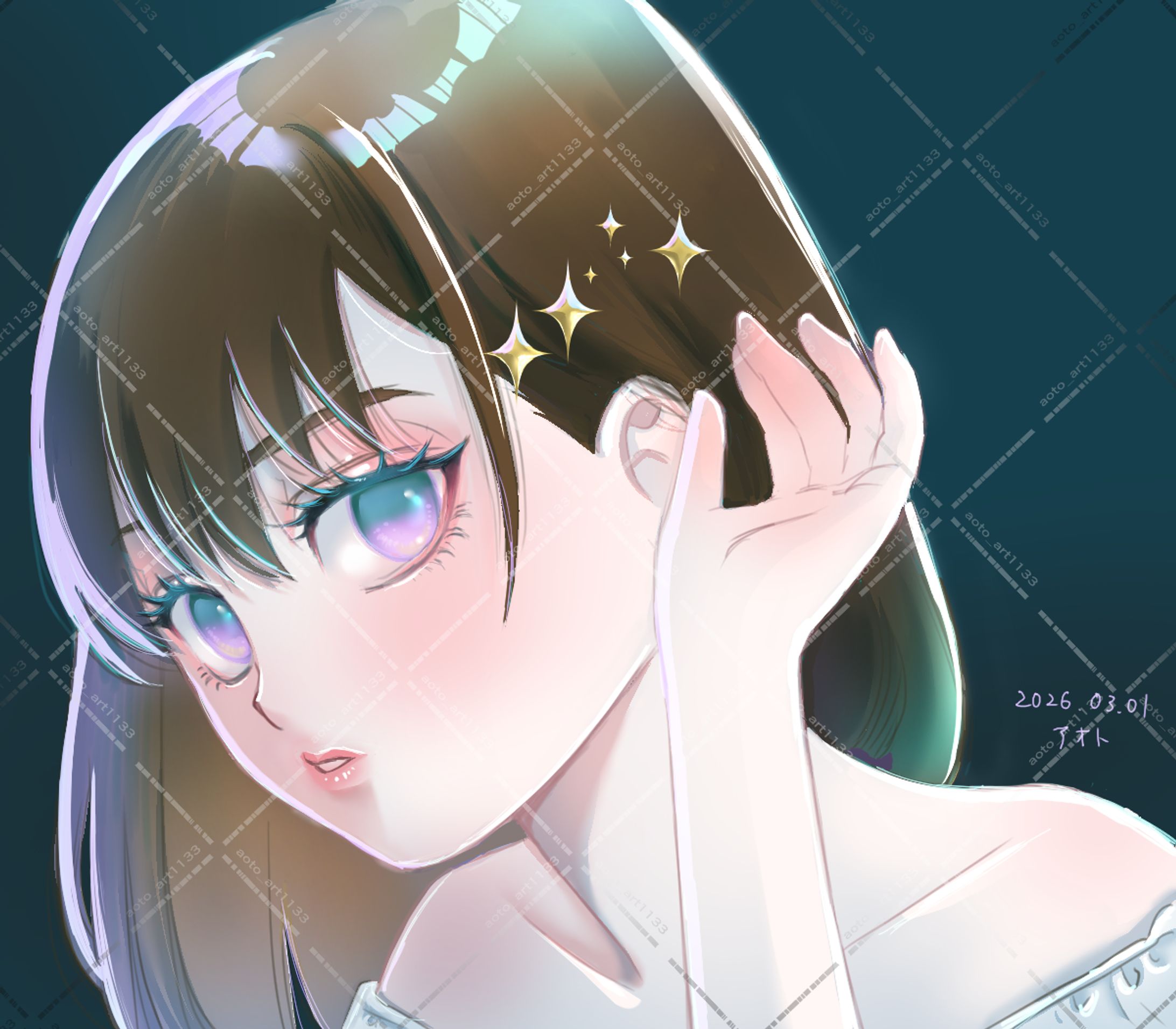 星の髪飾り-1