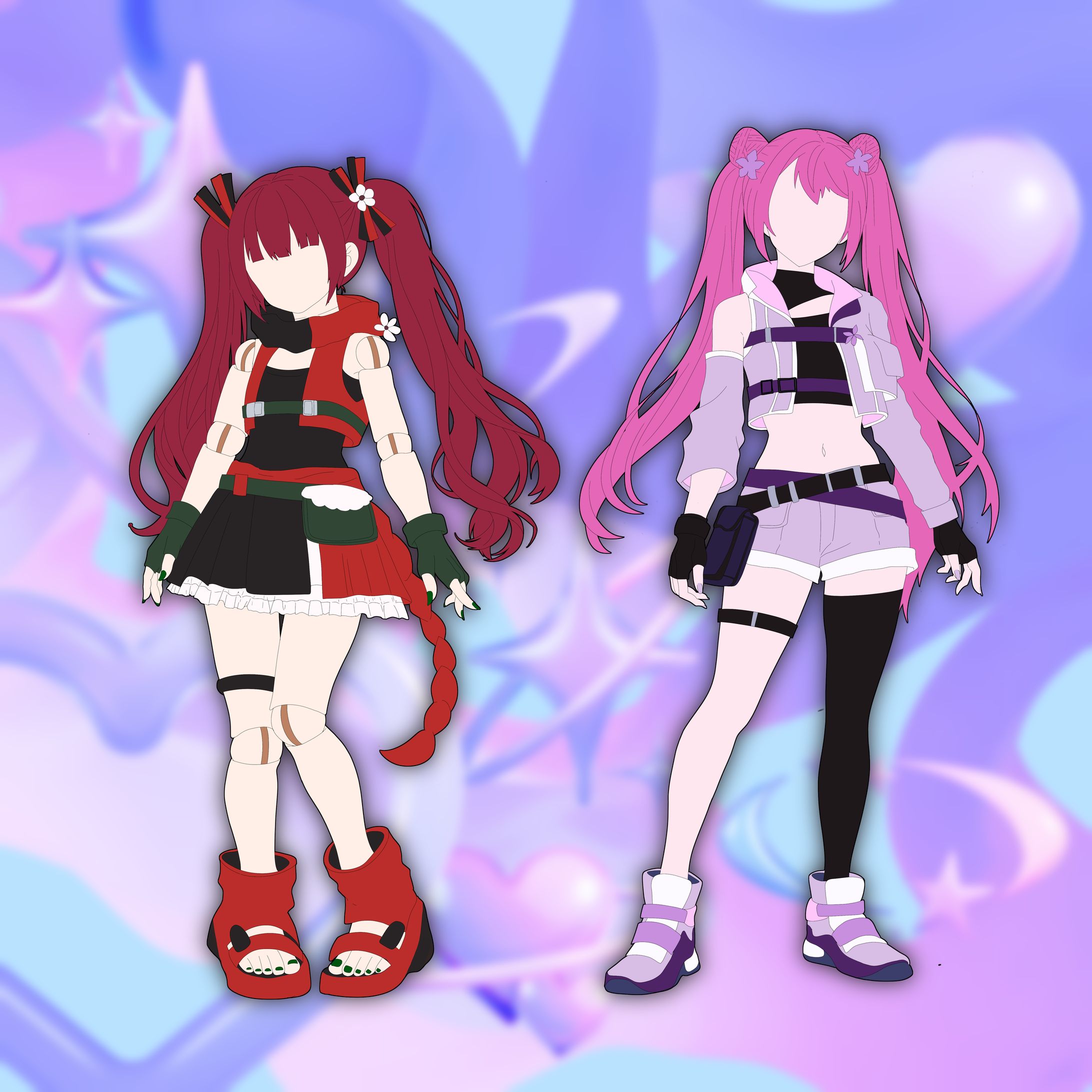 タクティカル衣装デザイン（OC）-1