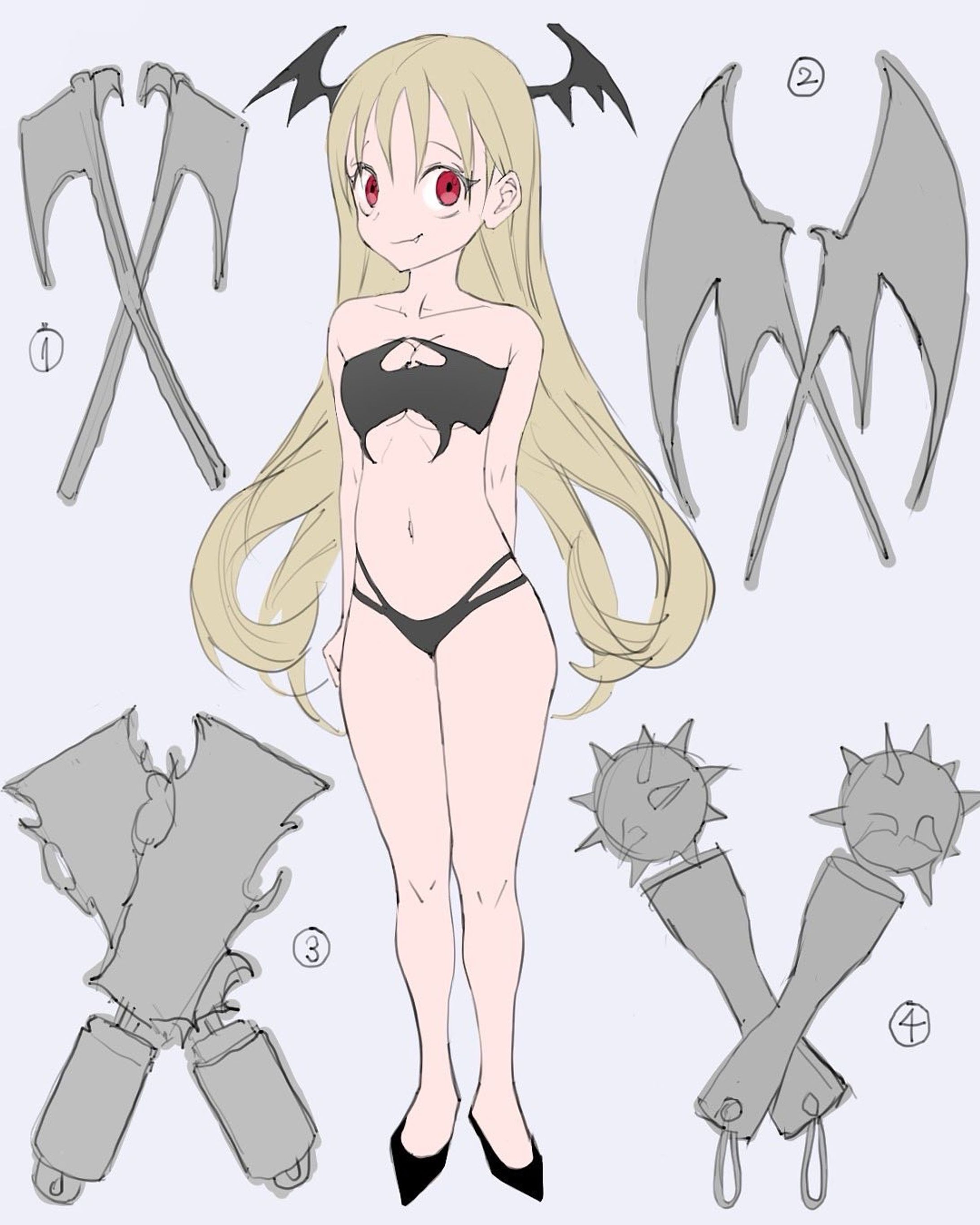 succubus GAL's items -1