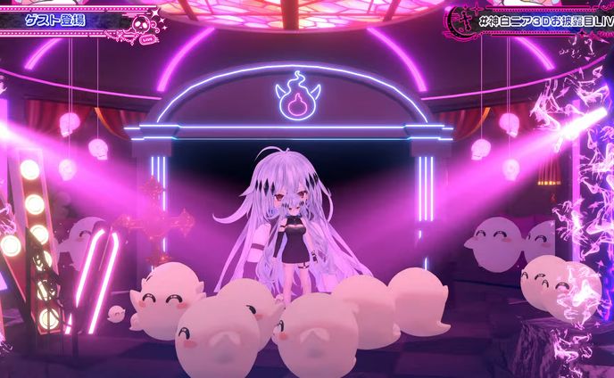 神白ニア様／3DLIVE｜TelopFrame 2Type