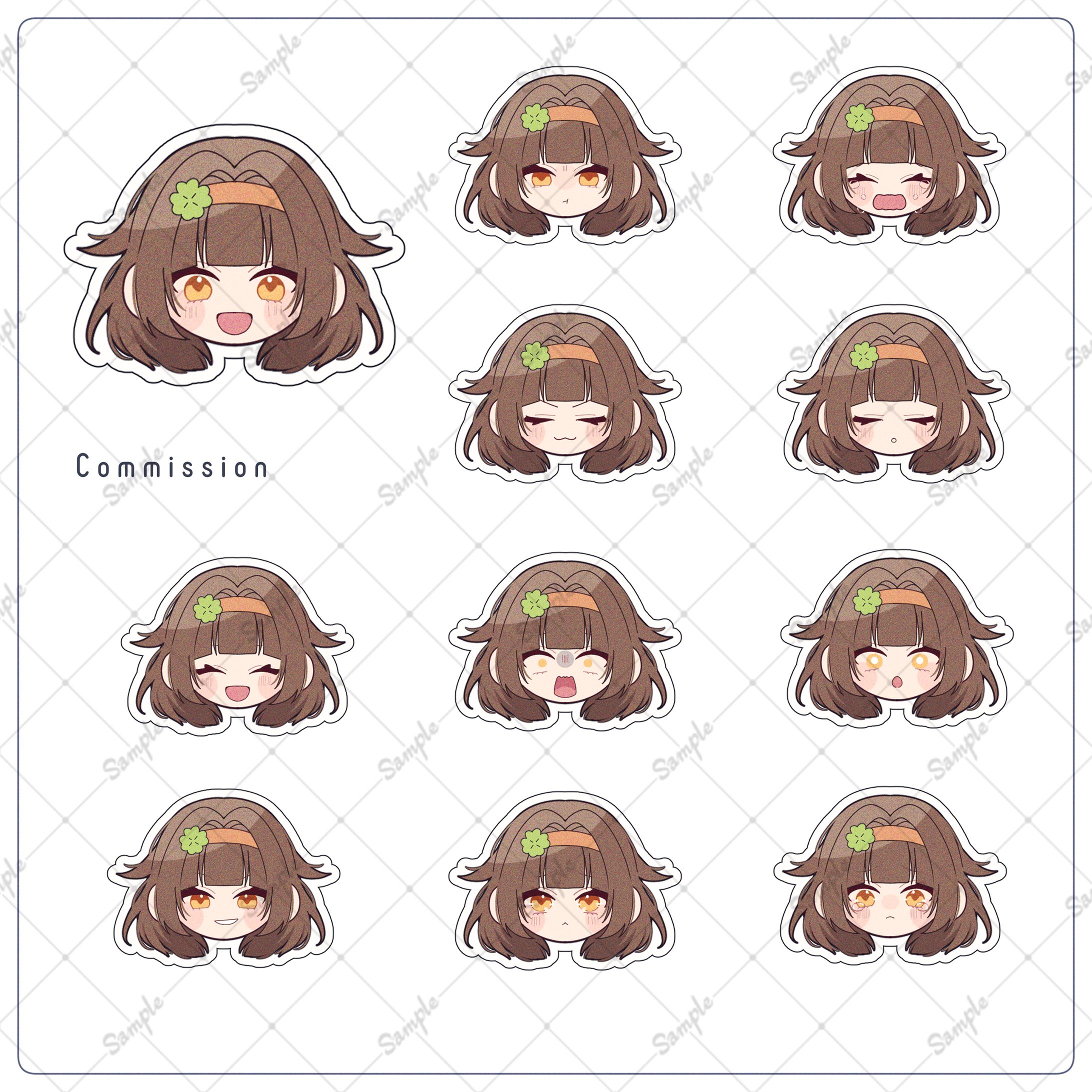  ▍個人様　‐　フレークイラスト-1