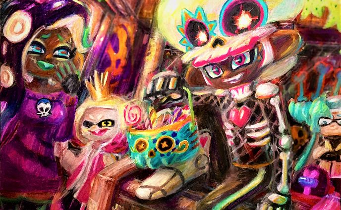 ホネホネハロウィン(Splatoon2)