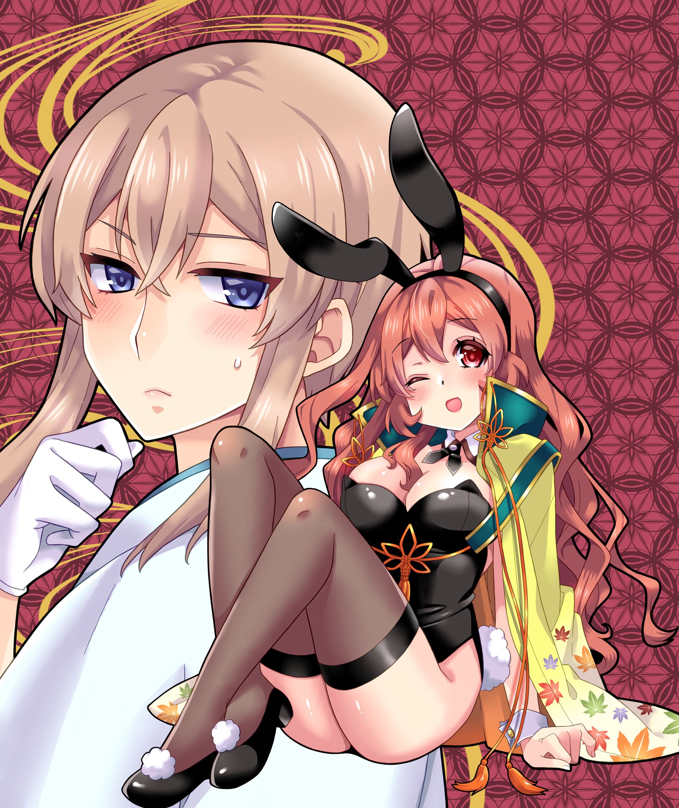 同人誌表紙🐰-1