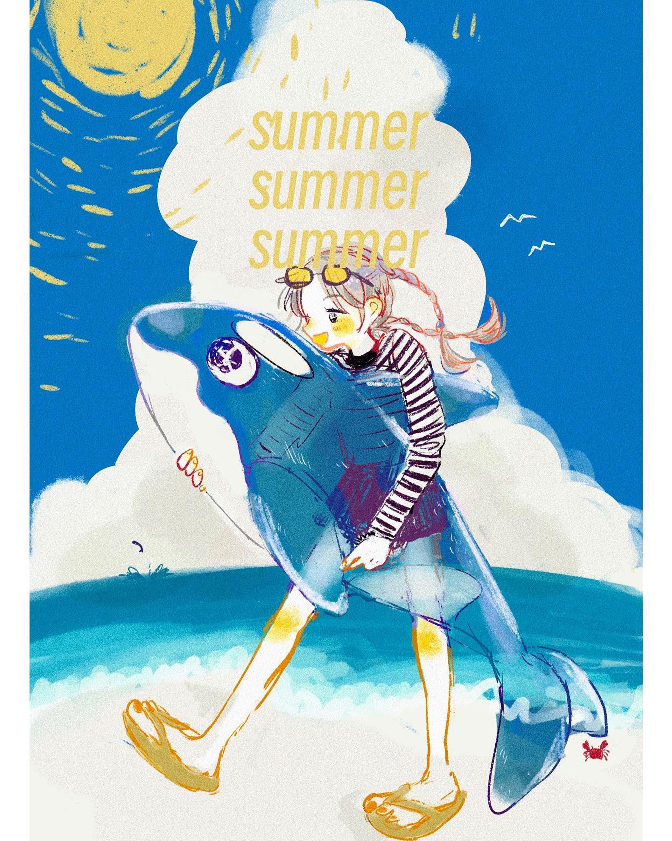 .
#海の日
.
.
今年も最高の夏にしようね、相棒
.
.
.
.
.
.
#illust #illustration #illustgram #art #いらすとぐらむ #イラストレーター #イラスト #イラストグラム #シンプルイラスト #일러스트 #일러스트레이션  #drawing #kawaii #kawaiigirl  #絵描きさんと繋がりたい  #デジタルイラスト #ガールズイラスト #女の子イラスト  #refrigerator #refrigeratorroom  #軽美術部 #軽美術部のみんなでフォローし合おう #anipiccom  #anipraillustration  #kurita_irasuto  #アマネイト  @kurita_irasuto  @keivi.jp @amanate.official-1