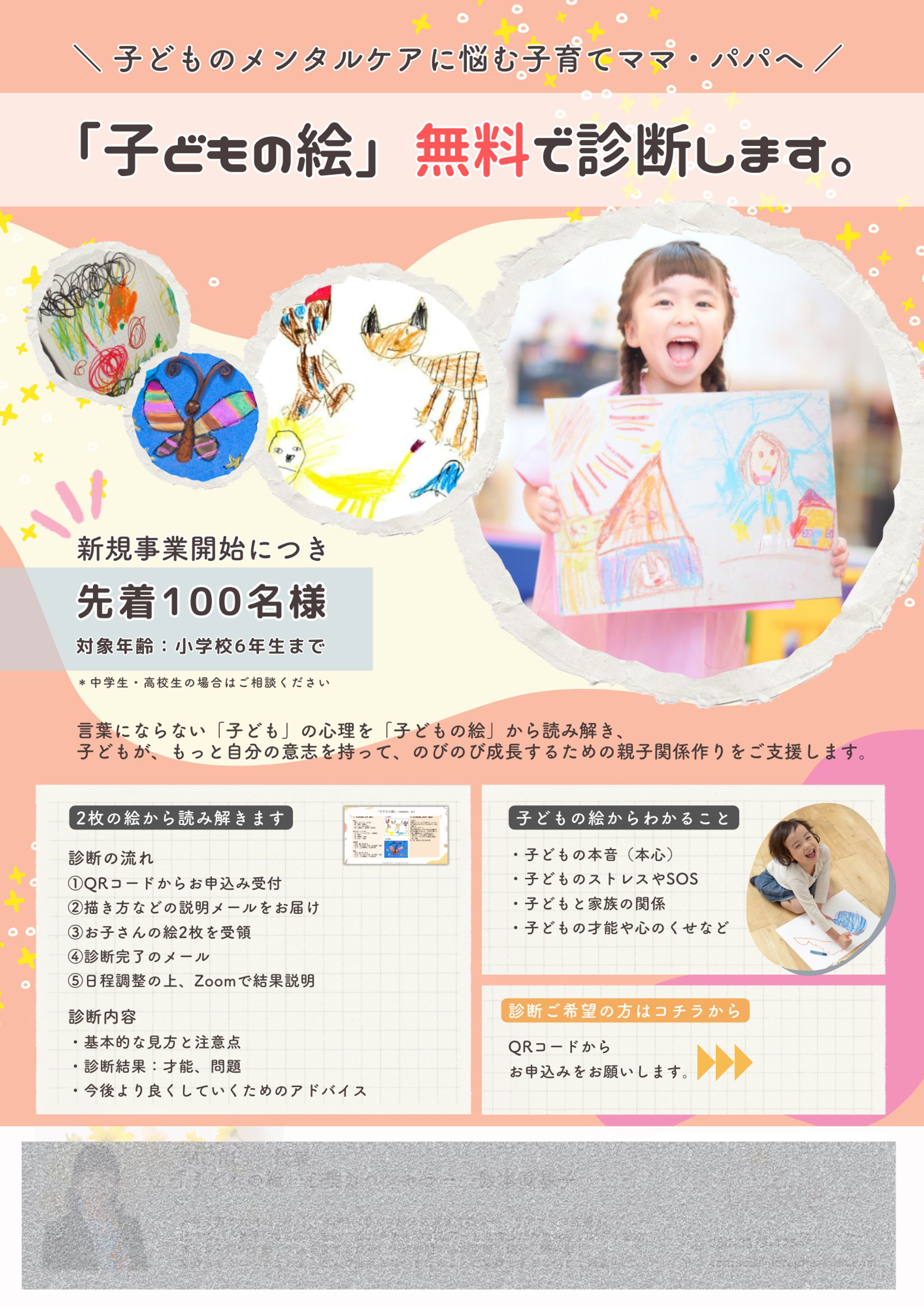 【チラシ】子どもの絵から読み解く-1