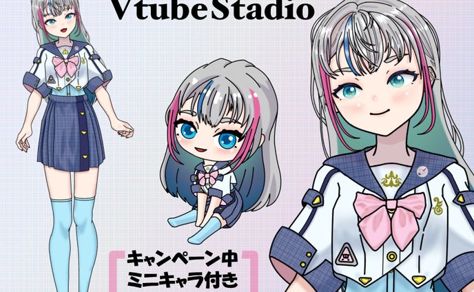 live2d、チャンネルデザイン