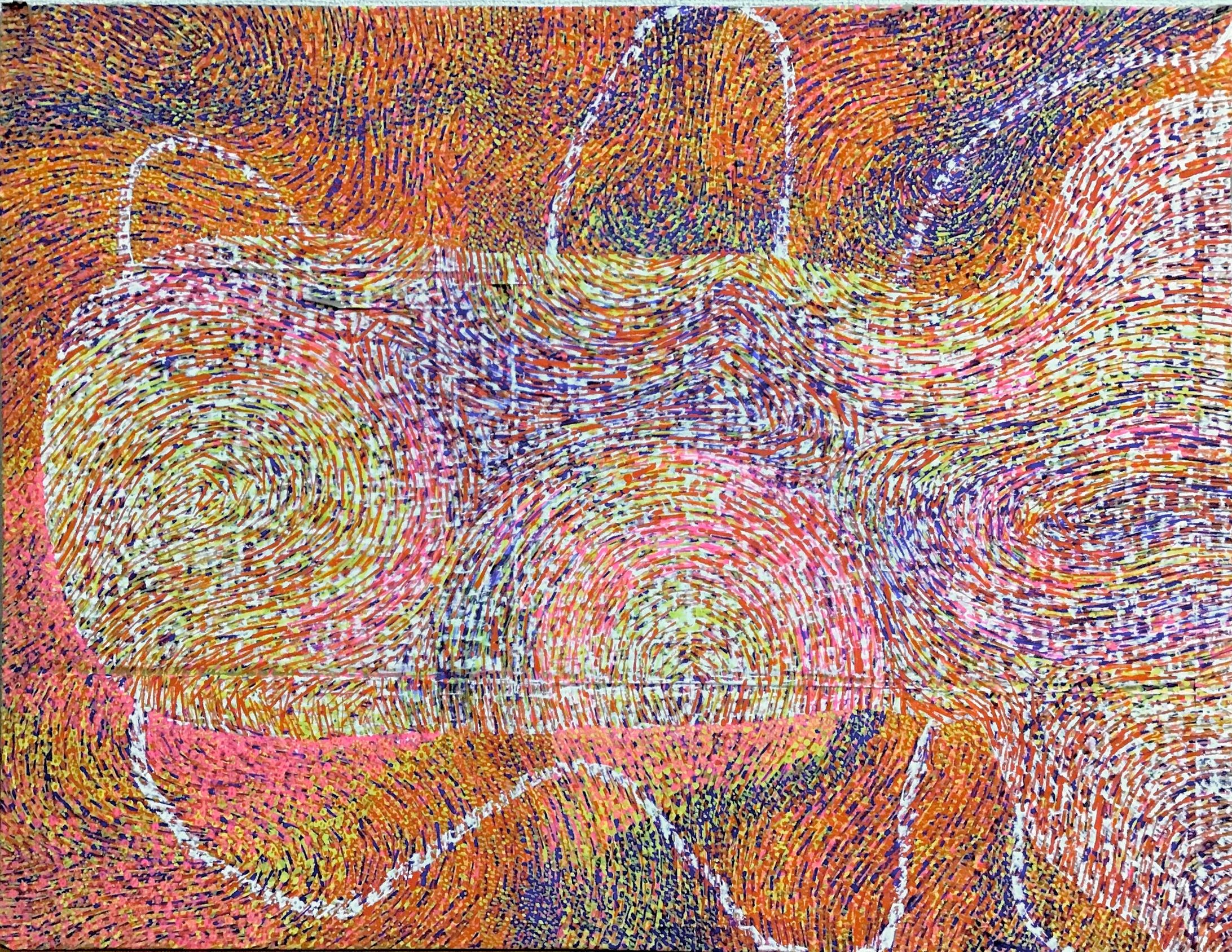 絵画制作　2020年5/26までの現在の段階-1