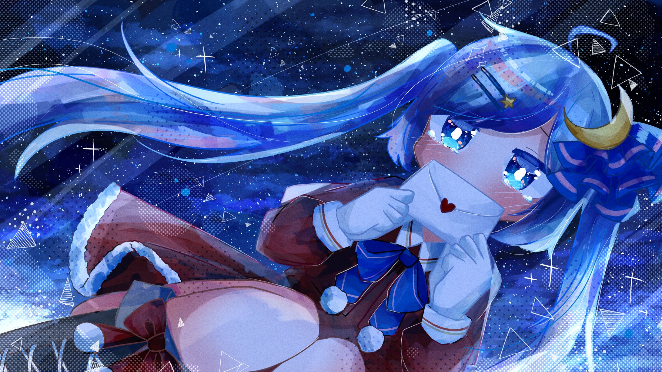 Lunabitt.様楽曲｢臆病スノーガール｣ジャケットイラスト-1