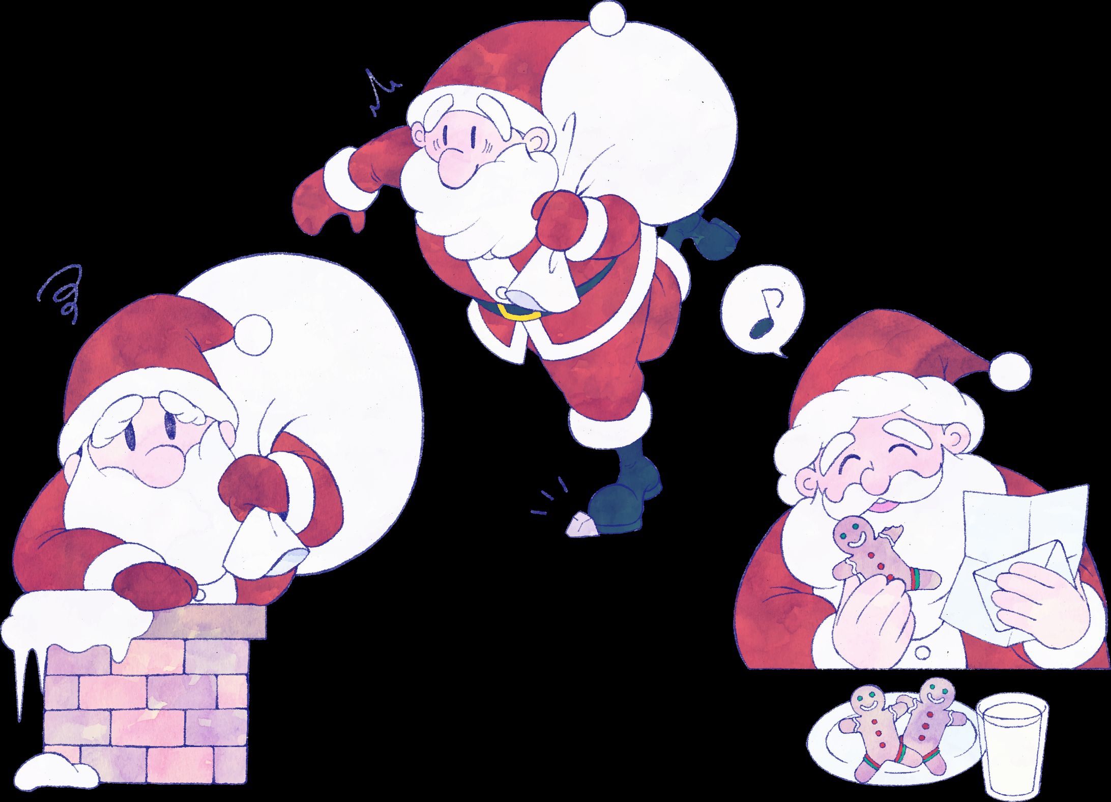 いろいろなサンタクロース-1