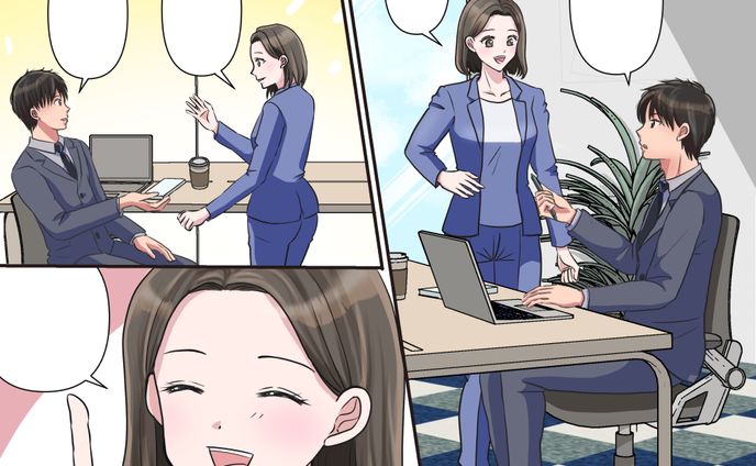 広告漫画サンプル