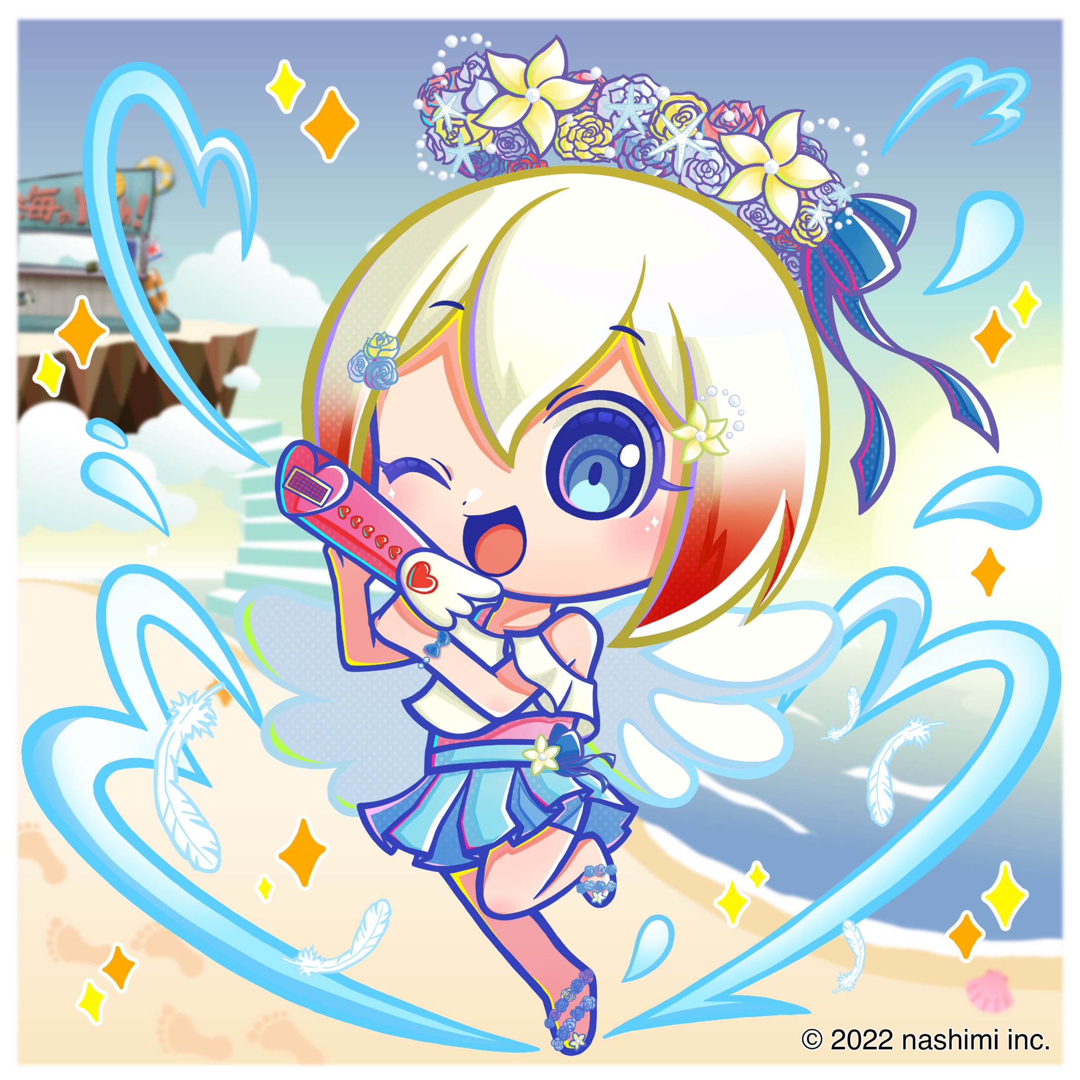 天使軍VS悪魔軍バトル企画3用イラスト-1