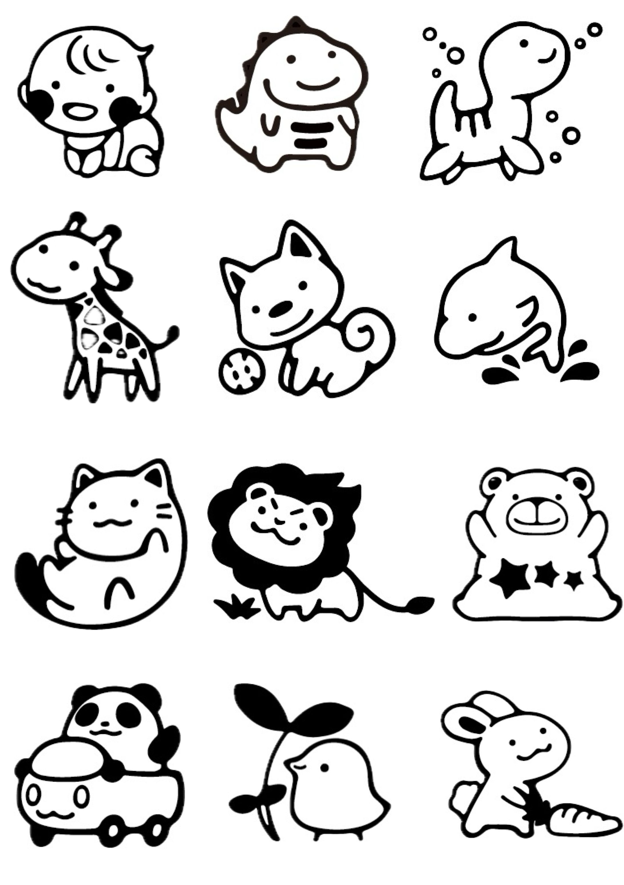 名前シール用スタンプ-1