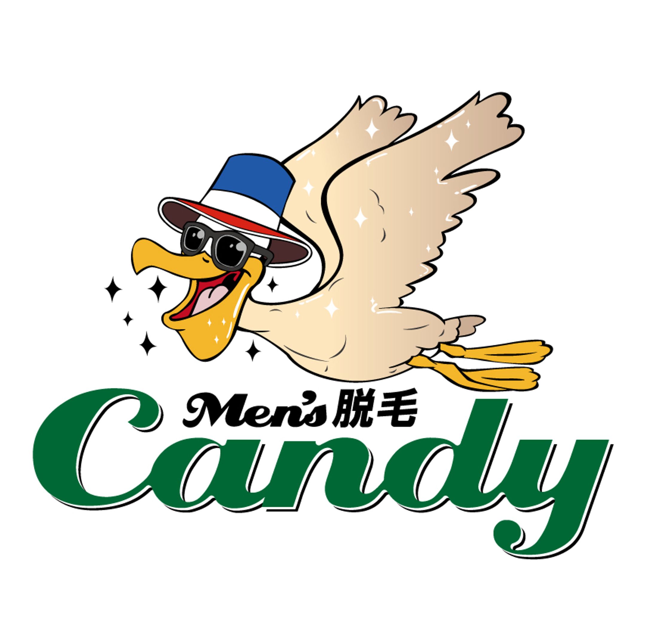 men's脱毛 candy 様　ロゴ-1