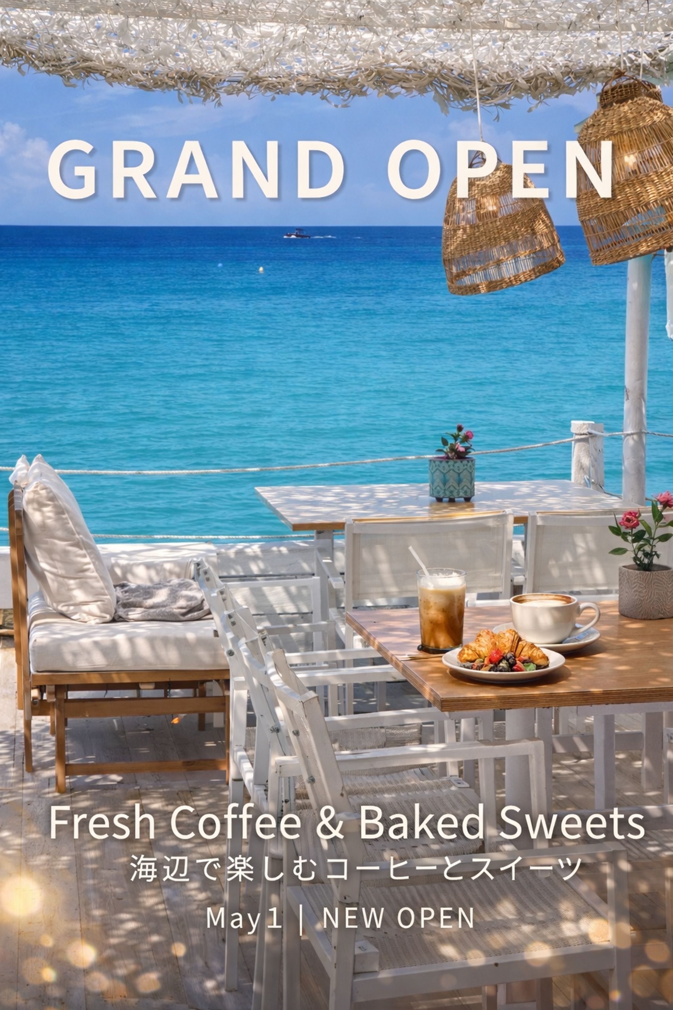 BEACH CAFE | Ocean View & Calm Time-1