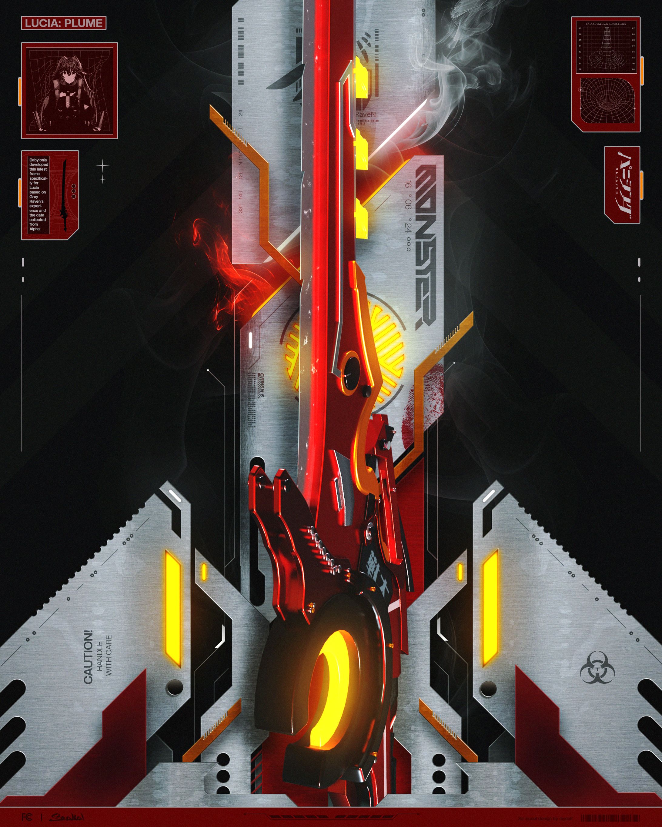 MONSTER - 3D Poster-1