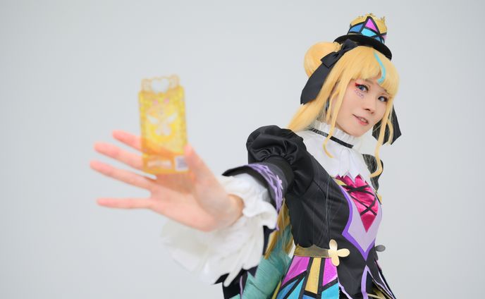 コス写真（心愛れもん/ステンドグラス）