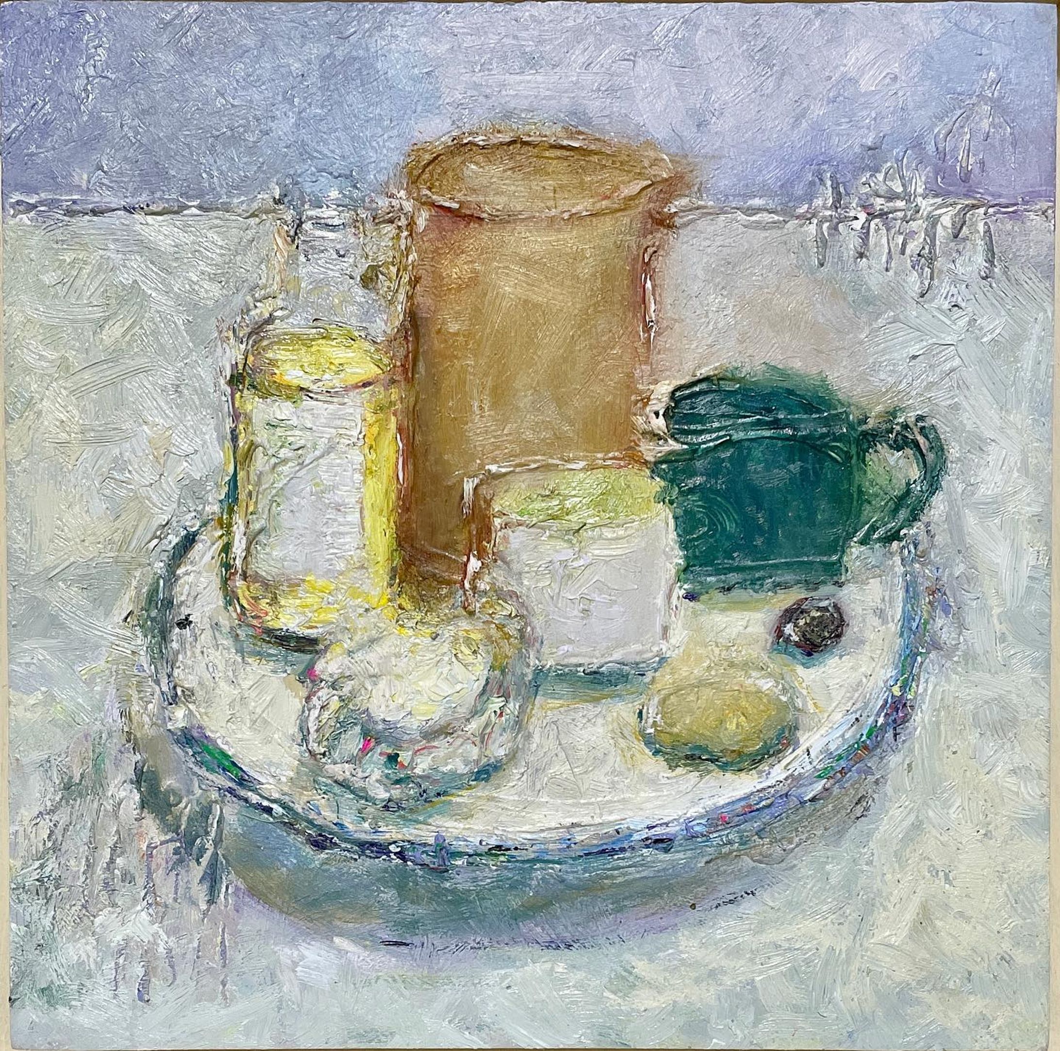 『Still Life〈あつめ〉』

2021年　S0号（180×180mm）

#油絵 #油彩画 #art #oilpainting-1