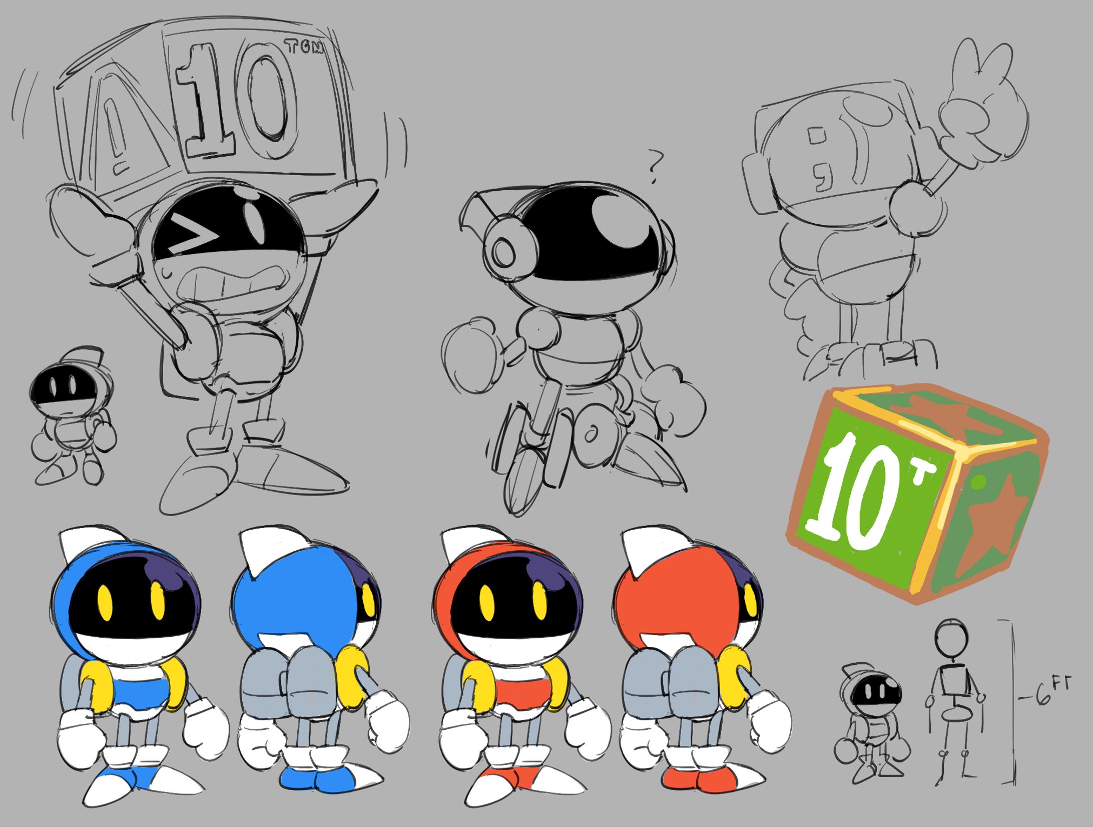 Boxbot Design Sketches-1