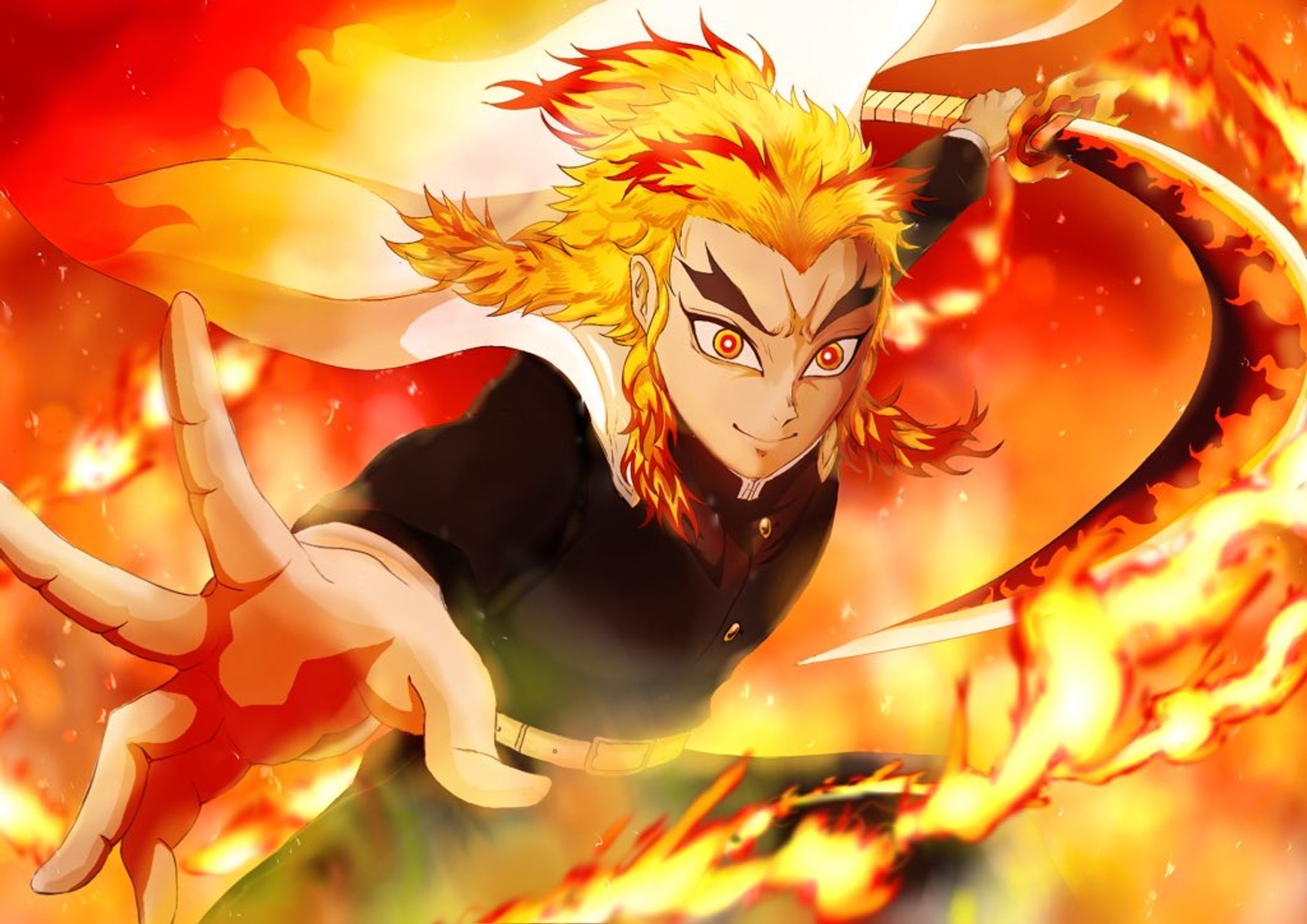 版権絵『鬼滅の刃』煉獄杏寿郎-1