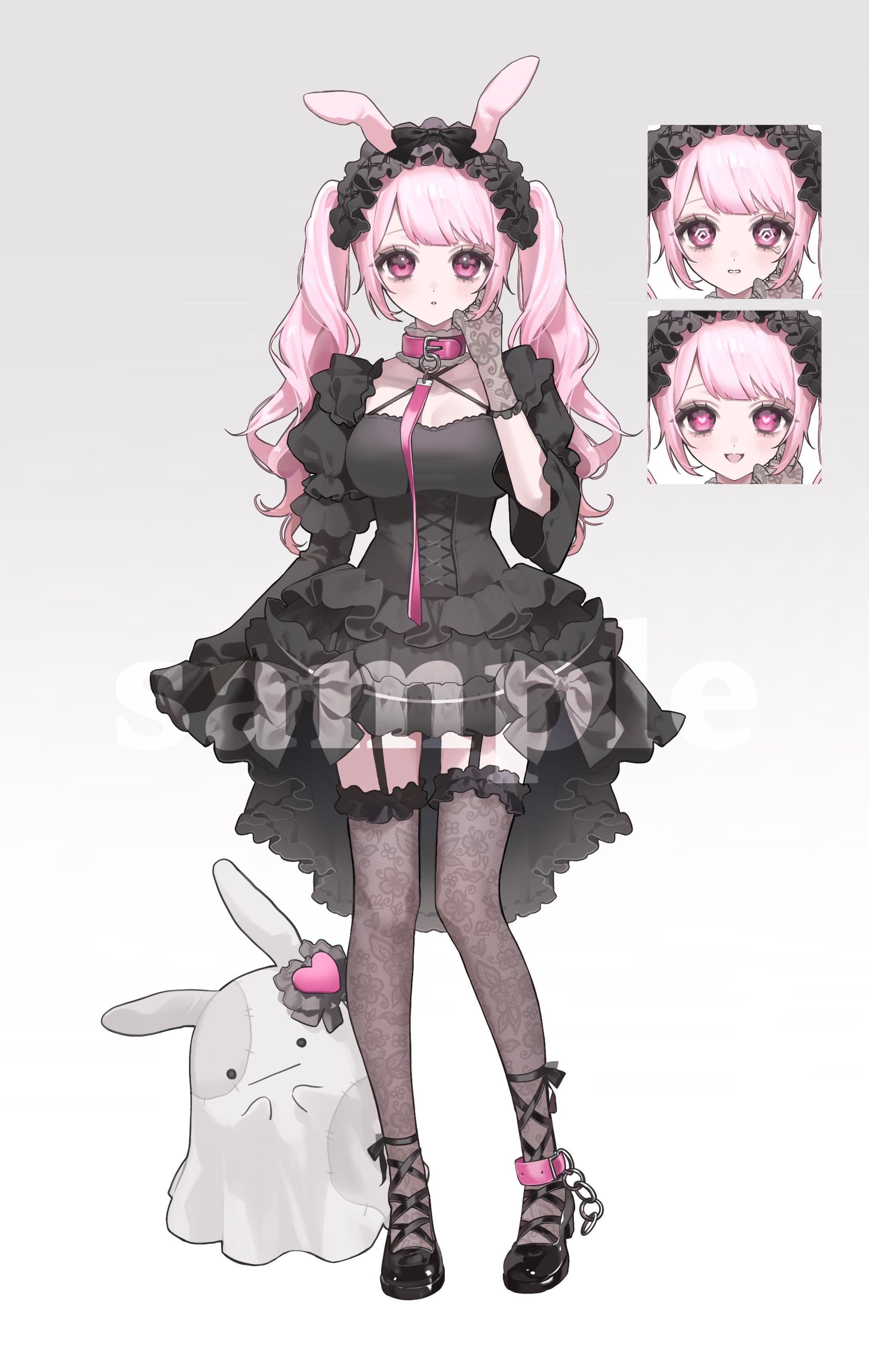 IRIAM新衣装立ち絵/微睡うさこ-1