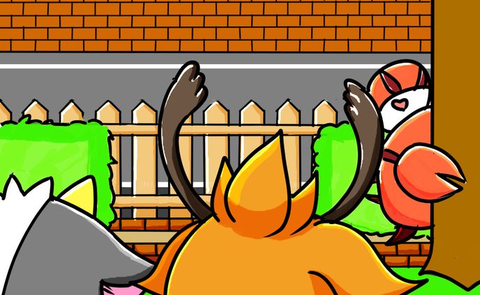 うしかにのイラスト