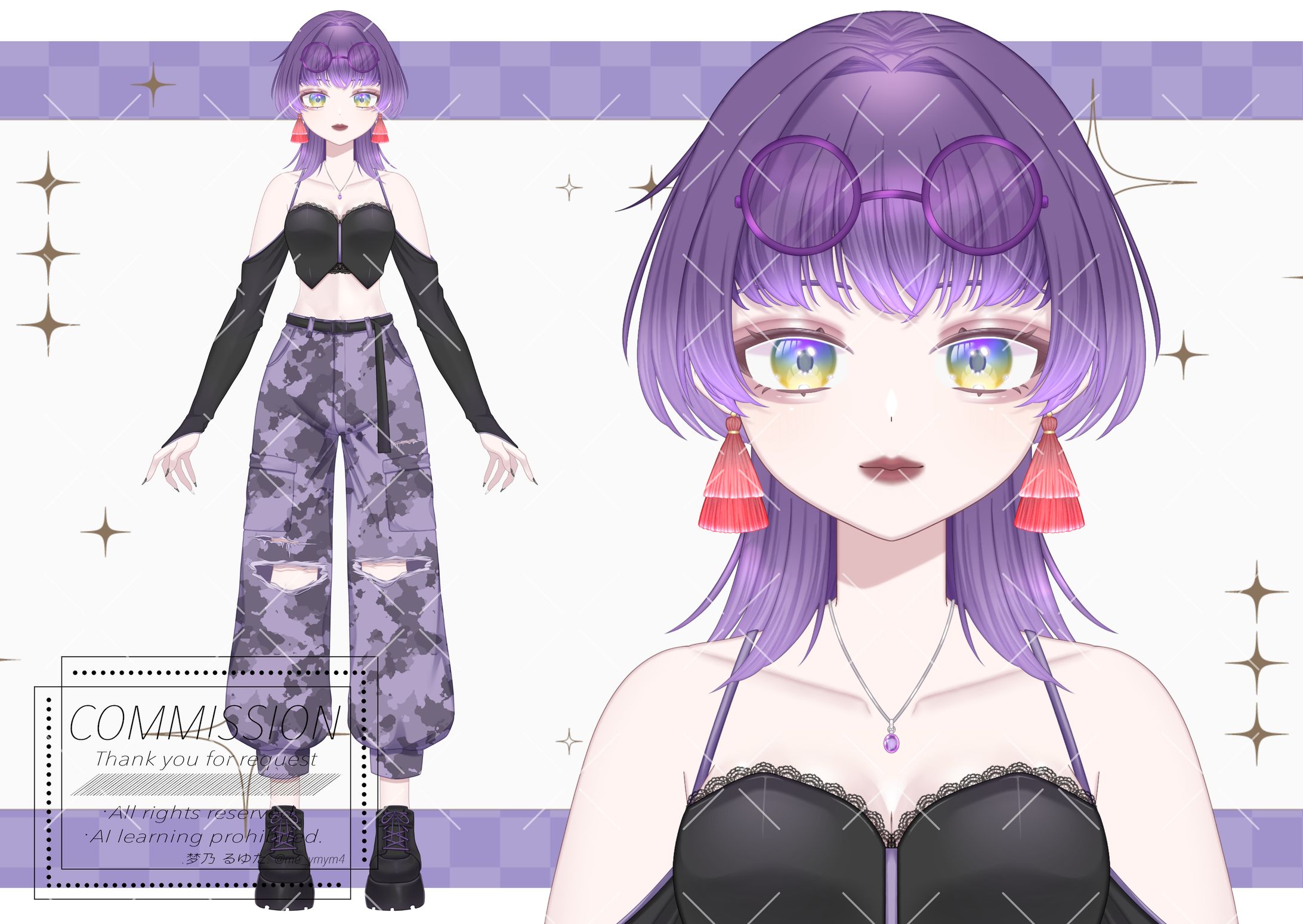 【朽無よみね様】ご依頼立ち絵-1