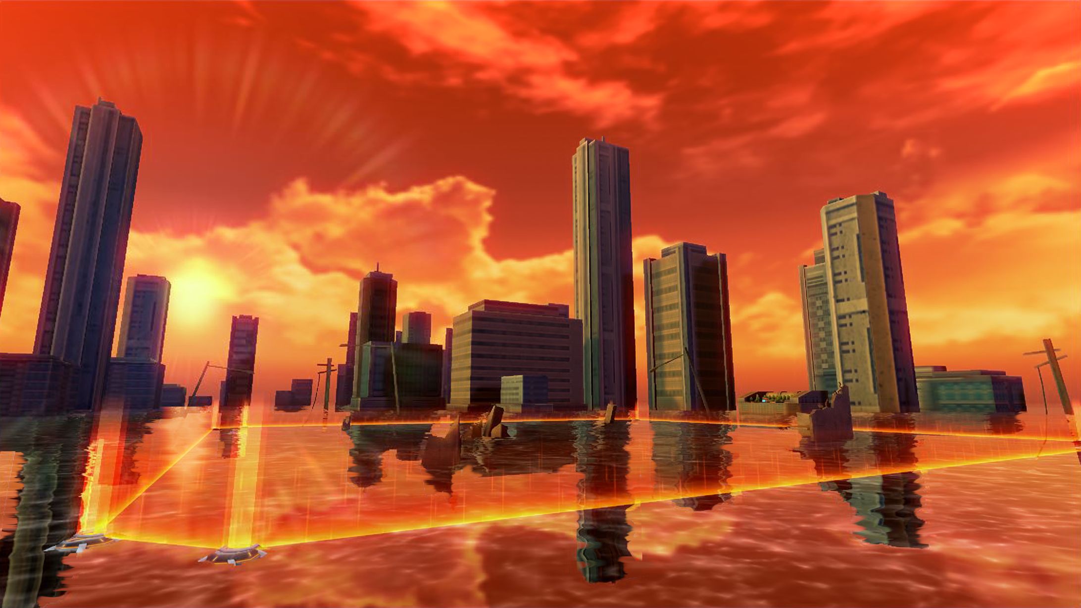 ソーシャルゲームより3D背景④-1