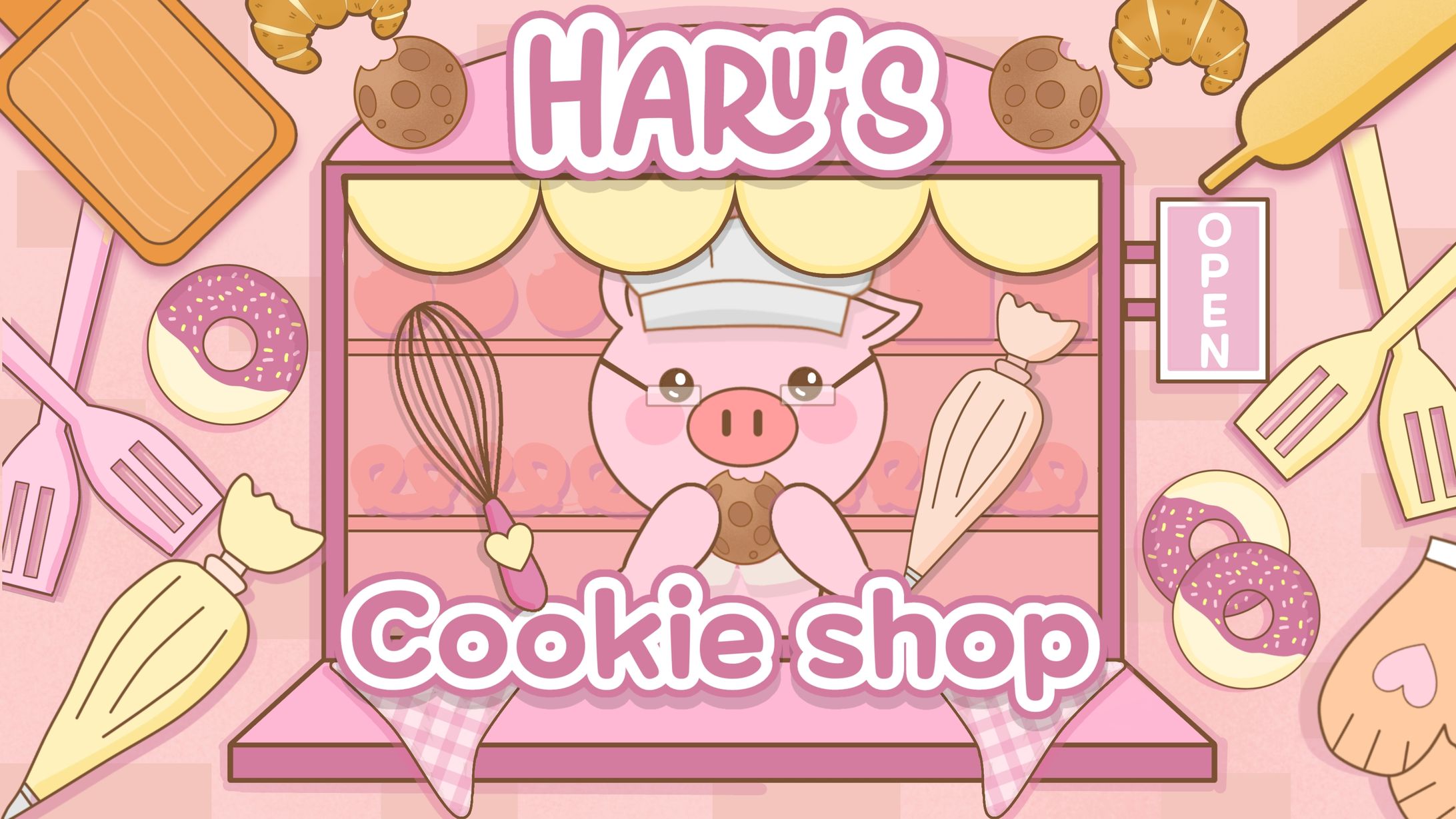 Set Up custom cookie shop themed-1