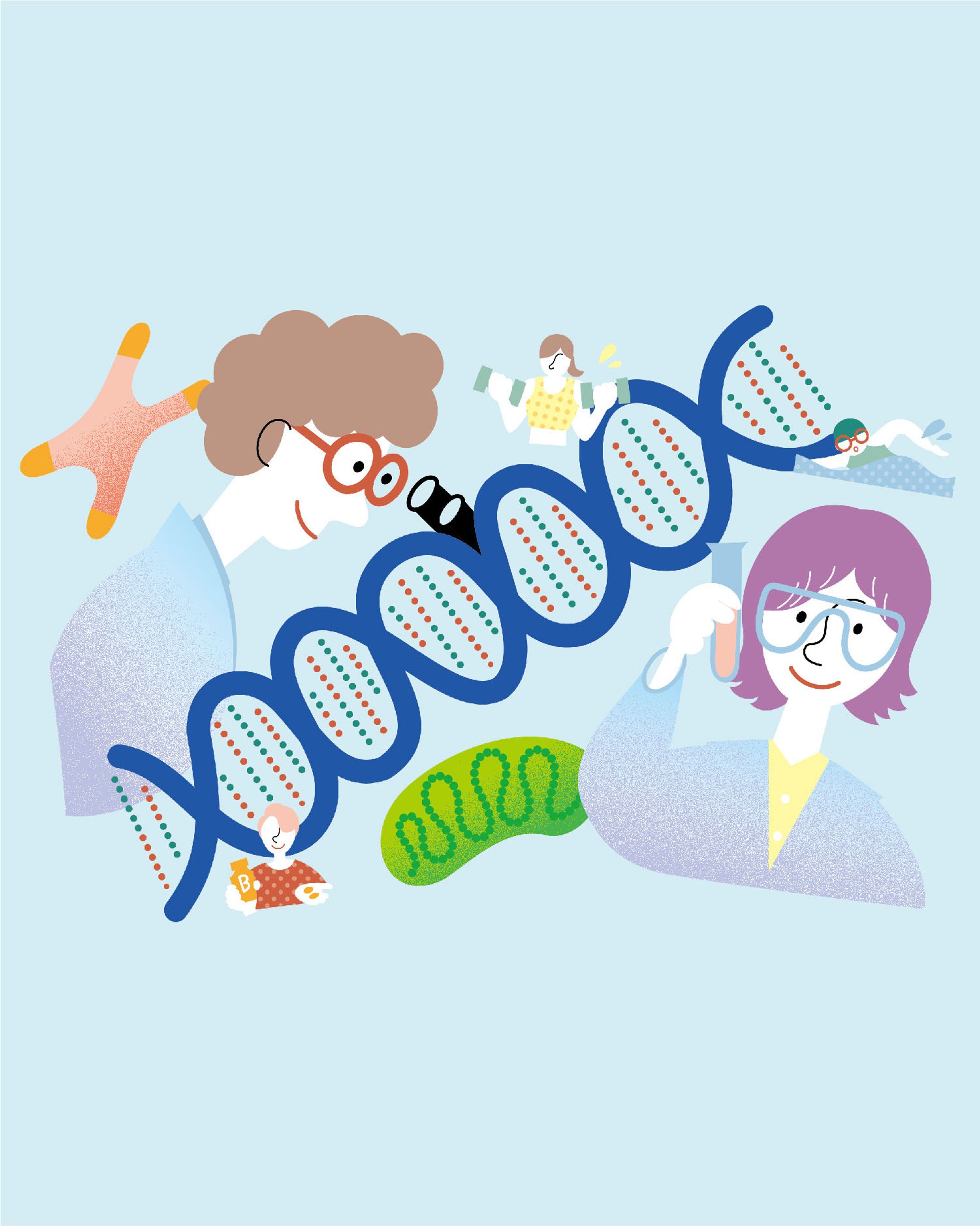 銀座ステファニー化粧品株式会社さま「会報誌向けイラスト」-1