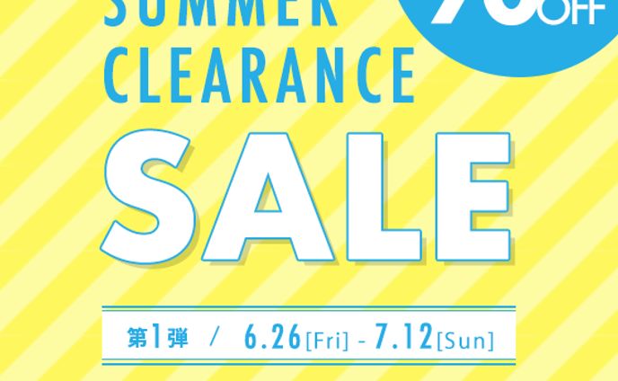 【架空】アパレルSALE用バナー