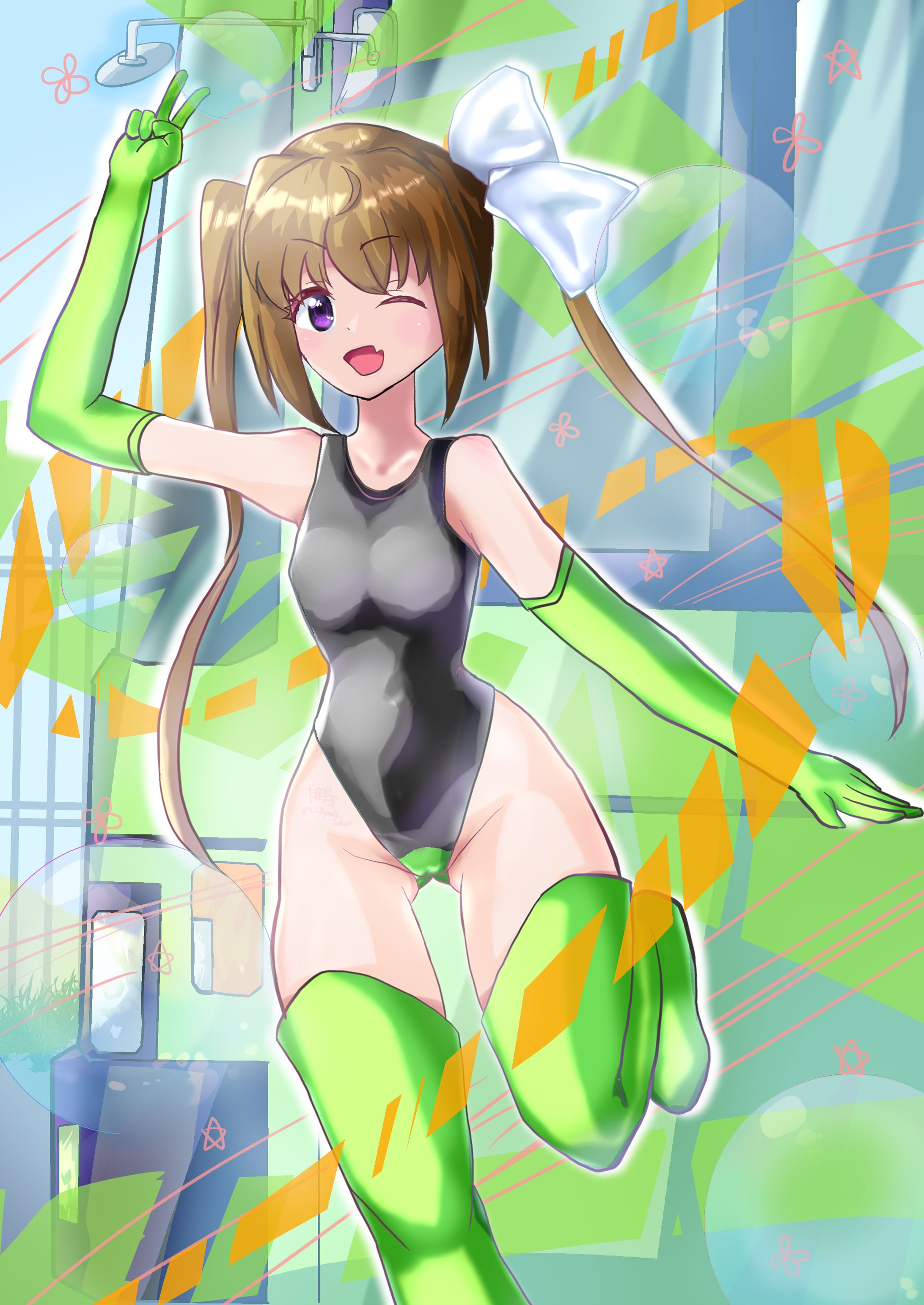 百地たまて×日野ブルーリボン-1