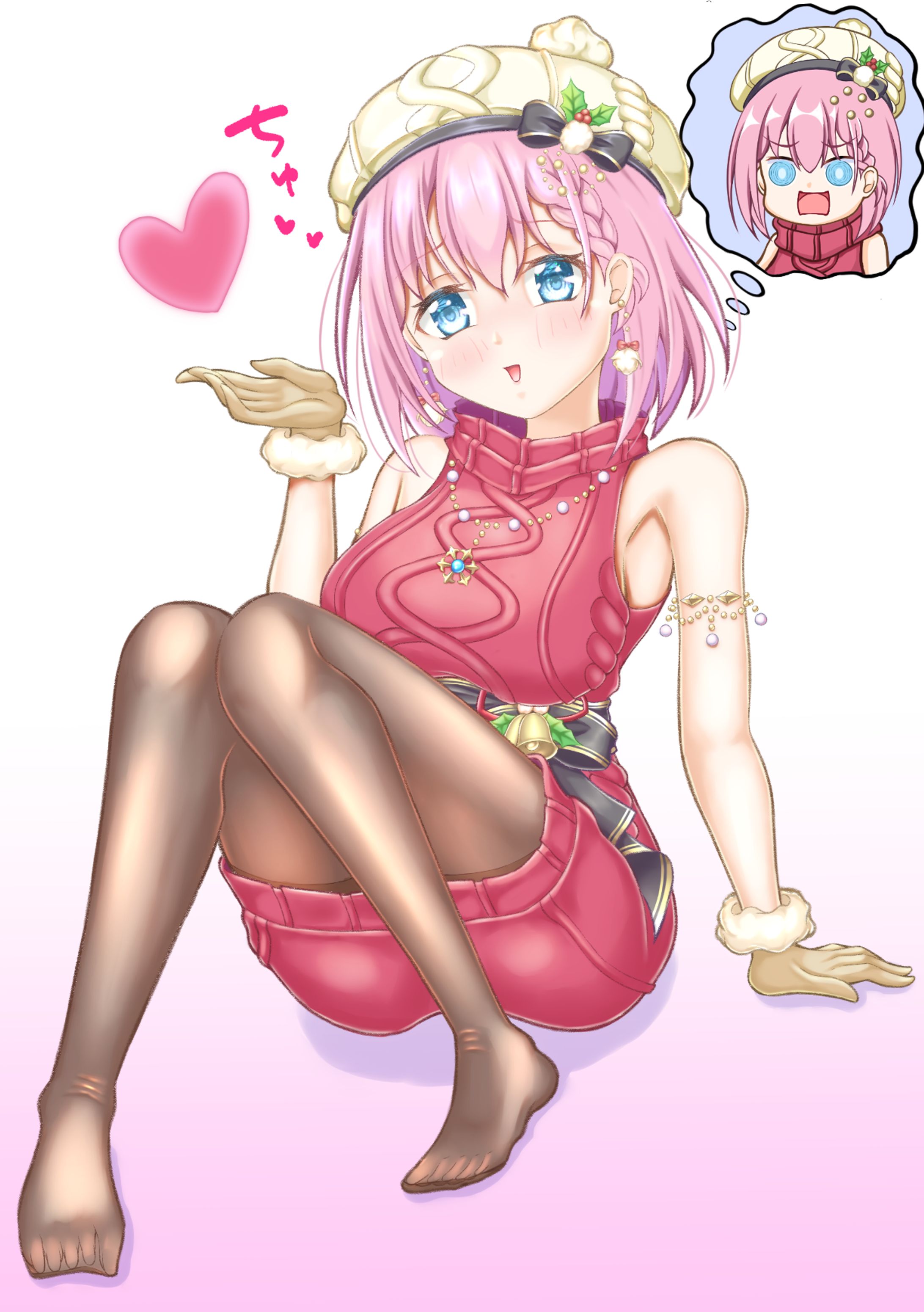 ちゅっ💕 わたしからのクリスマスプレゼントだよ-1