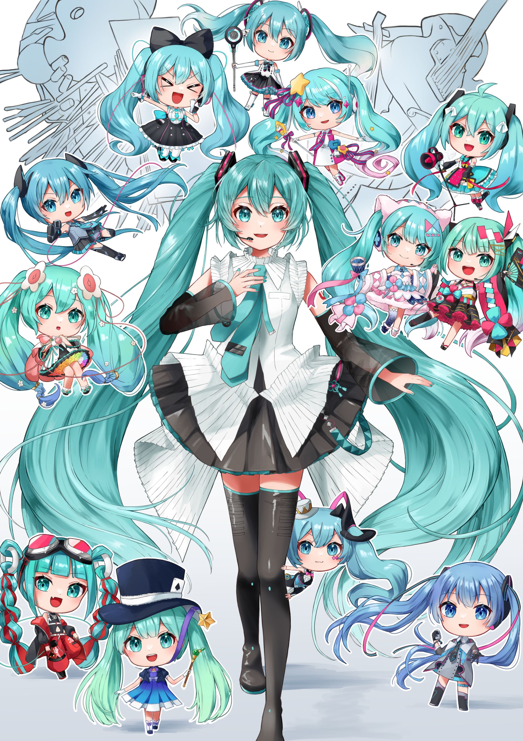初音ミク ファンアート-1