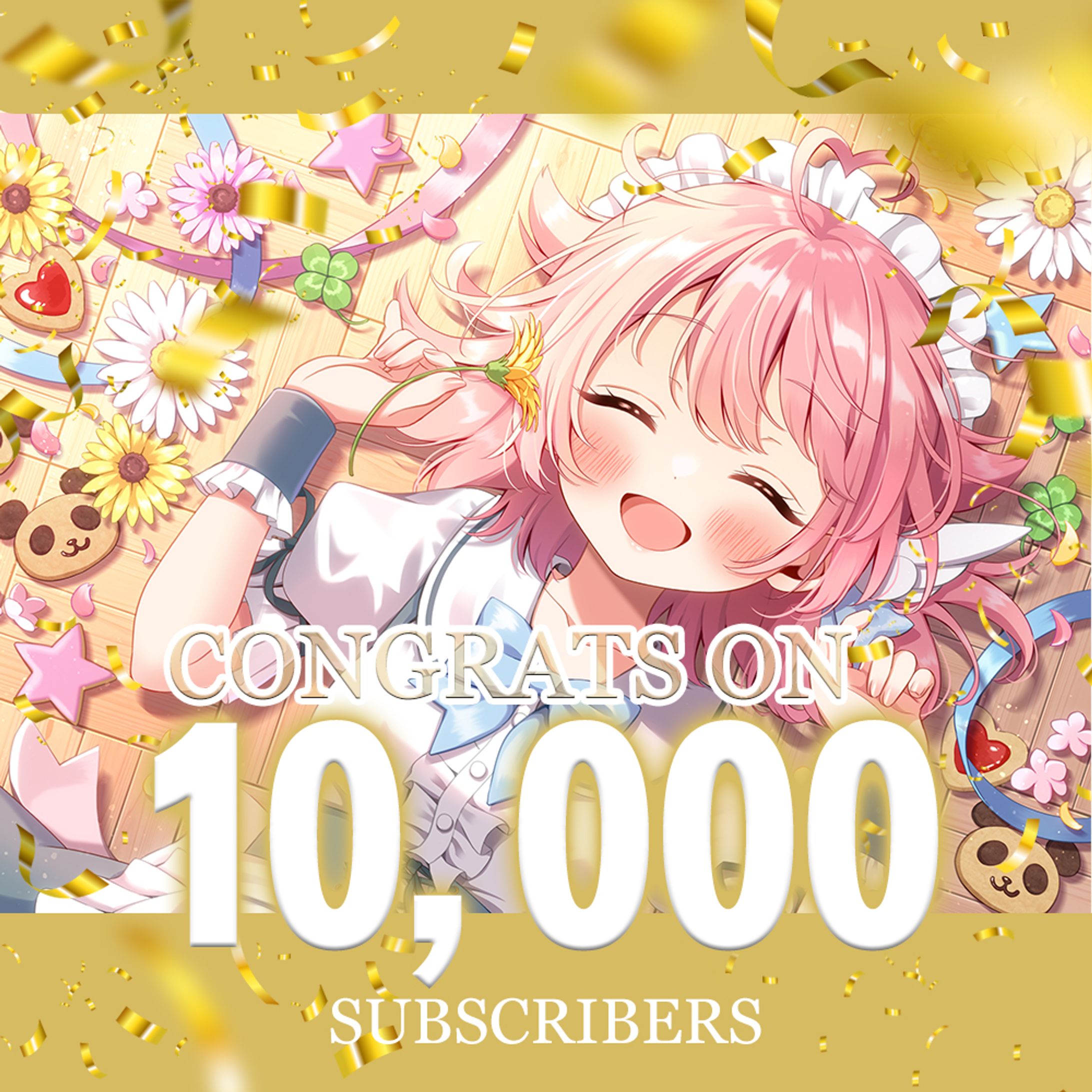 チャンネル登録1万人達成！-1