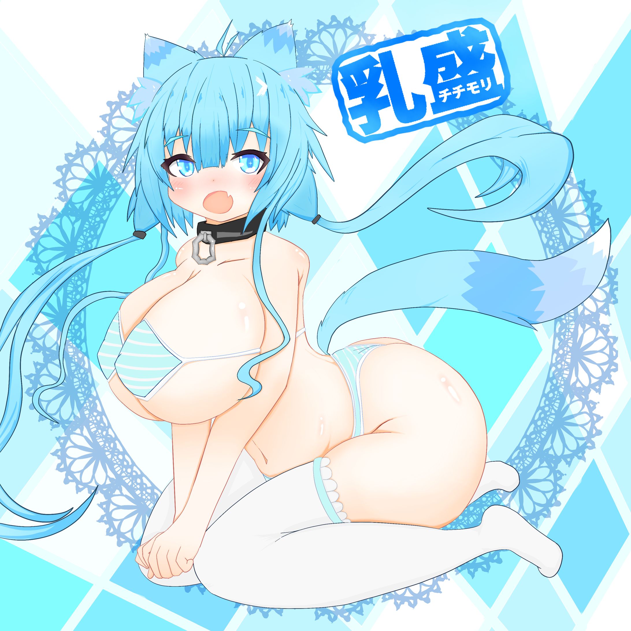 おっぱいが好きすぎて描いた絵-1