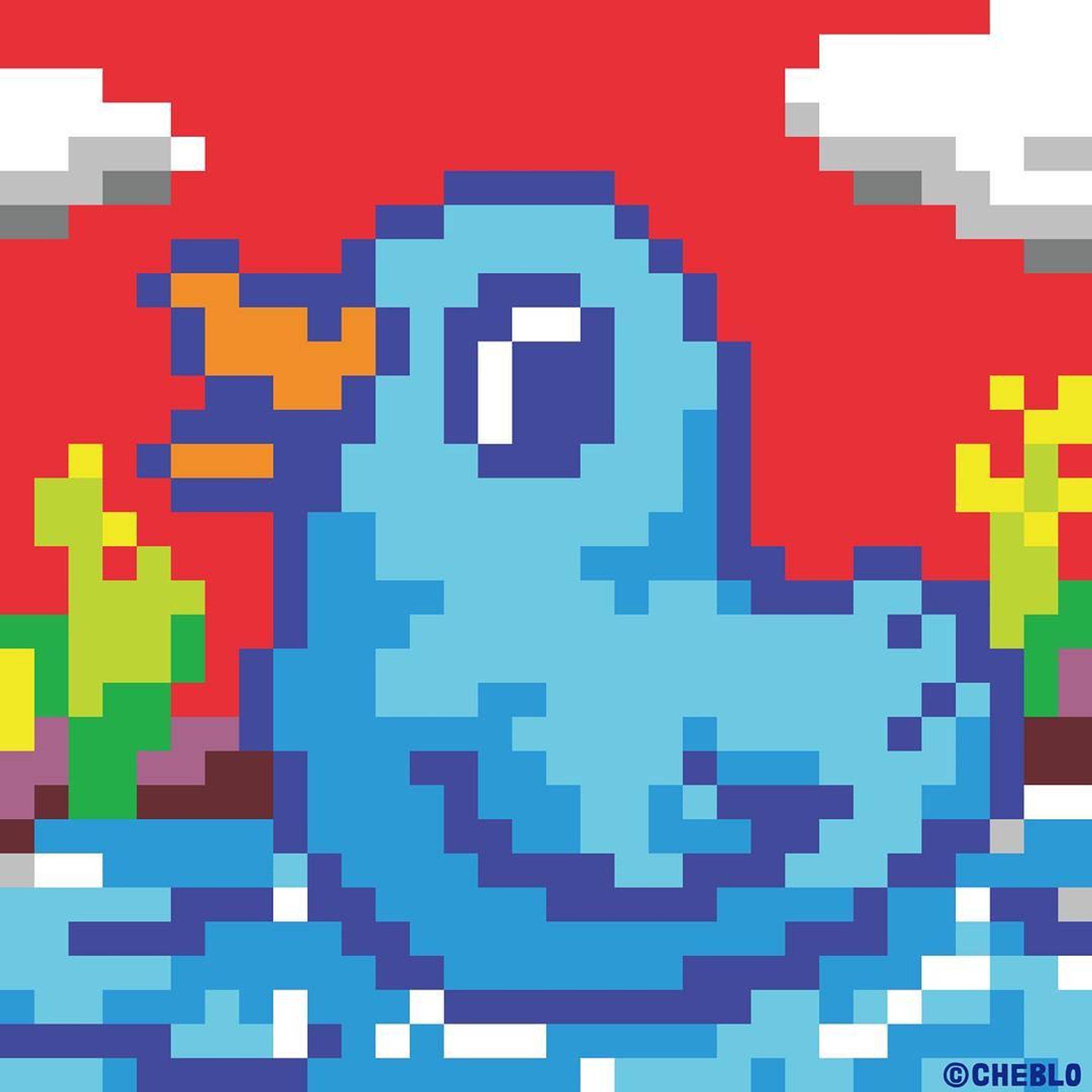 ドットバード

#ドット
#バード
#絵
#トリ
#Bird
#Dot
#CHEBLO-1