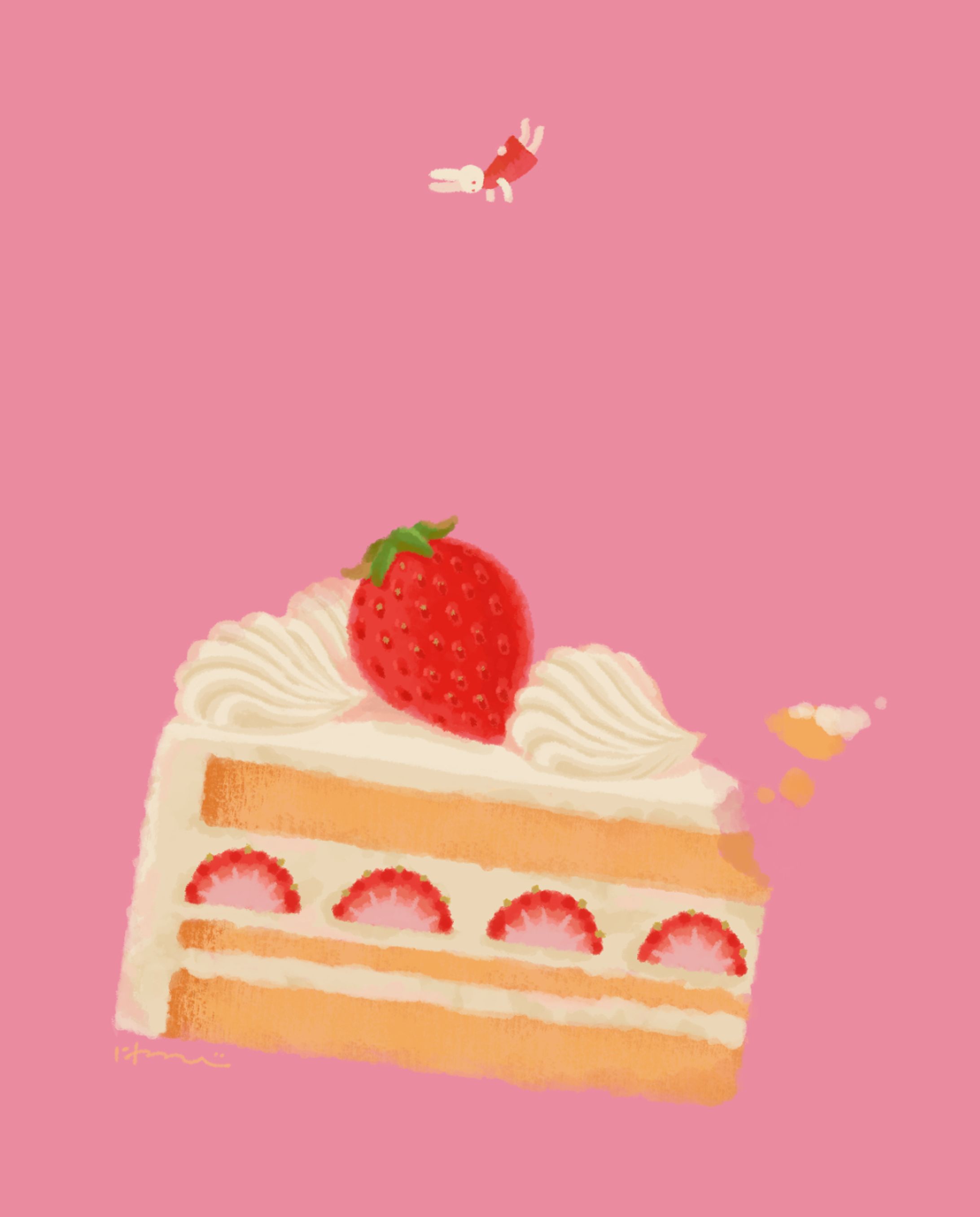 いちごケーキ-1