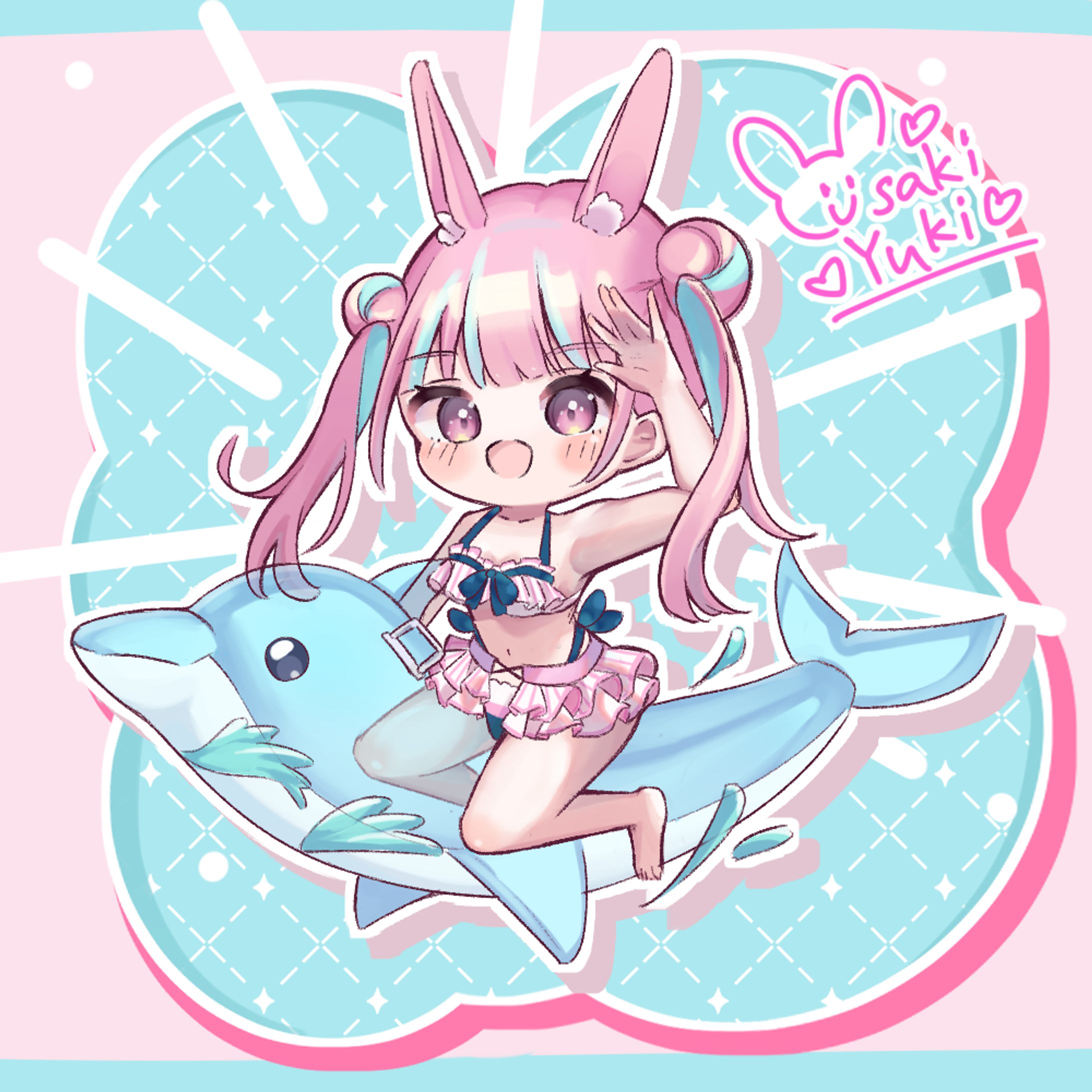 水着衣装ミニキャラ 差分あり-1