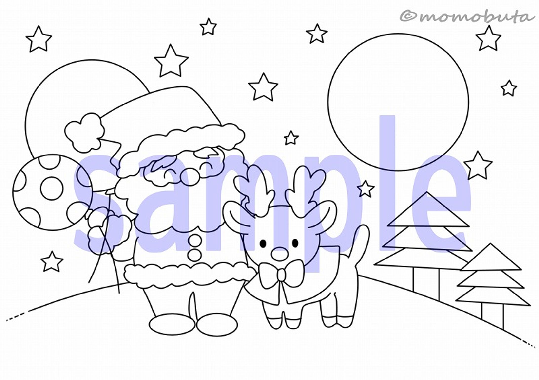 児童用塗り絵イラスト-1