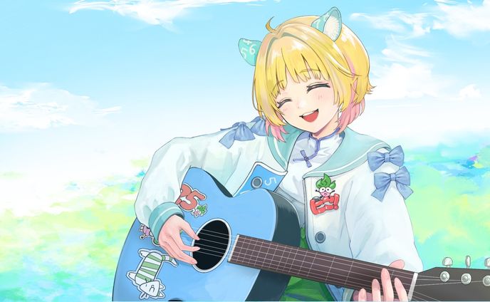 【ご依頼】配信・動画用　一枚絵