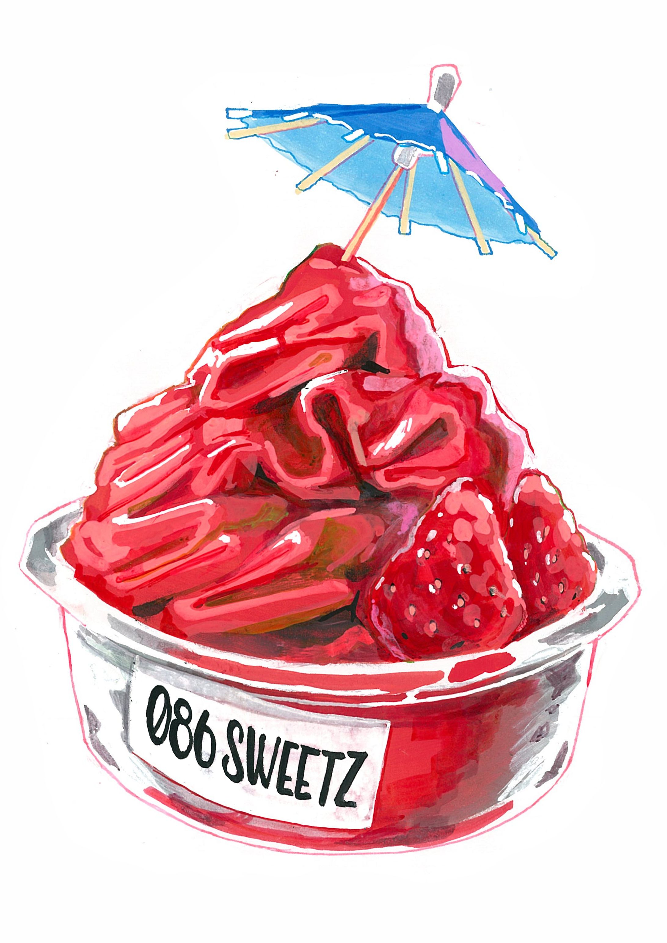 かき氷イラスト-1