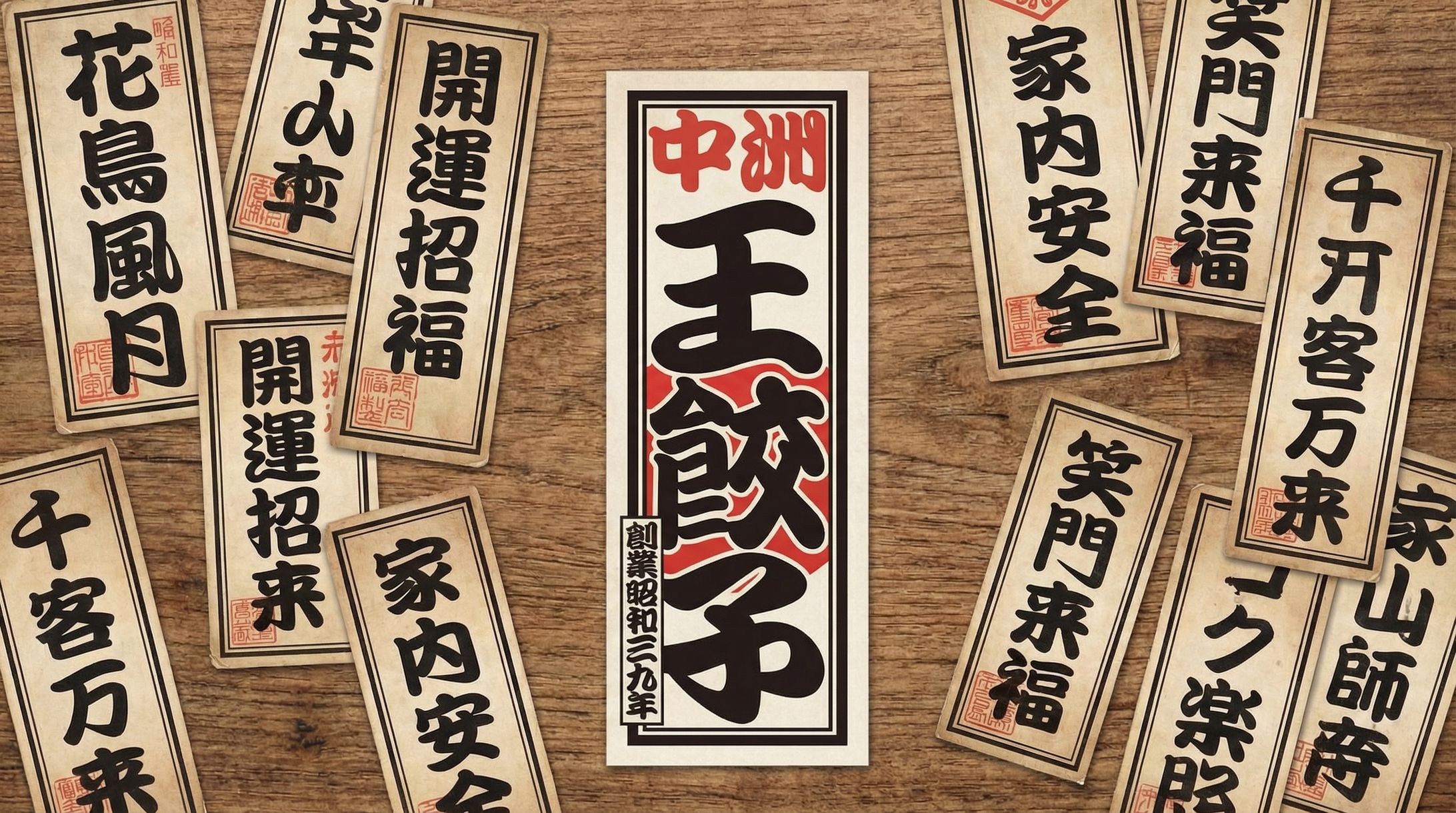 ステッカー｜王餃子様-1