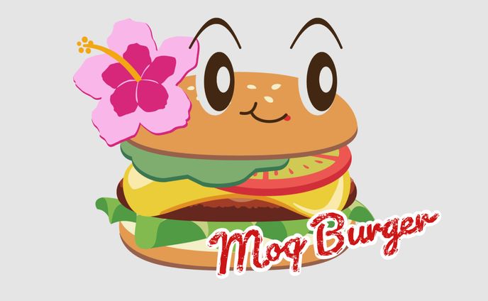 ロゴ　ハンバーガーショップ