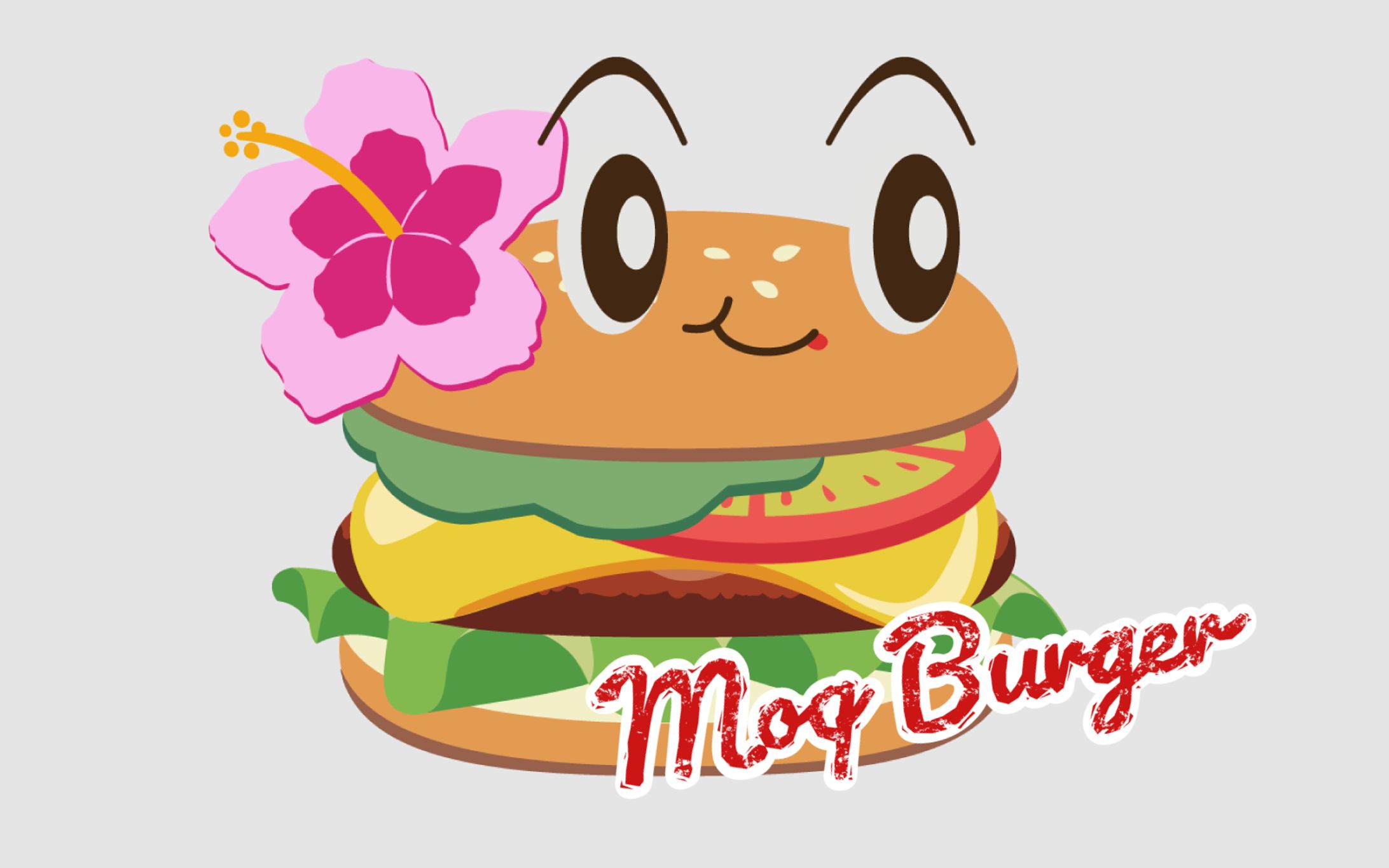 ロゴ　ハンバーガーショップ-1