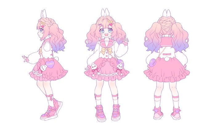 【サンプル】キャラクターデザイン