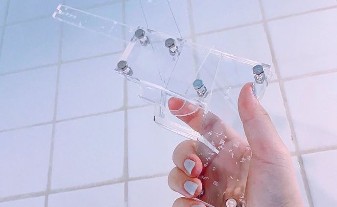 透過銃
¥8,490
アクリル製

 #art #artwork #instaart #instaartwork  #clear  #myart #myartwork #vaporwaveart  #cyberart #vaporwave #futurism #futuristic #futuristicart #cyberpunk #creator #retrofuture #SF #アート #透明  #オブジェ